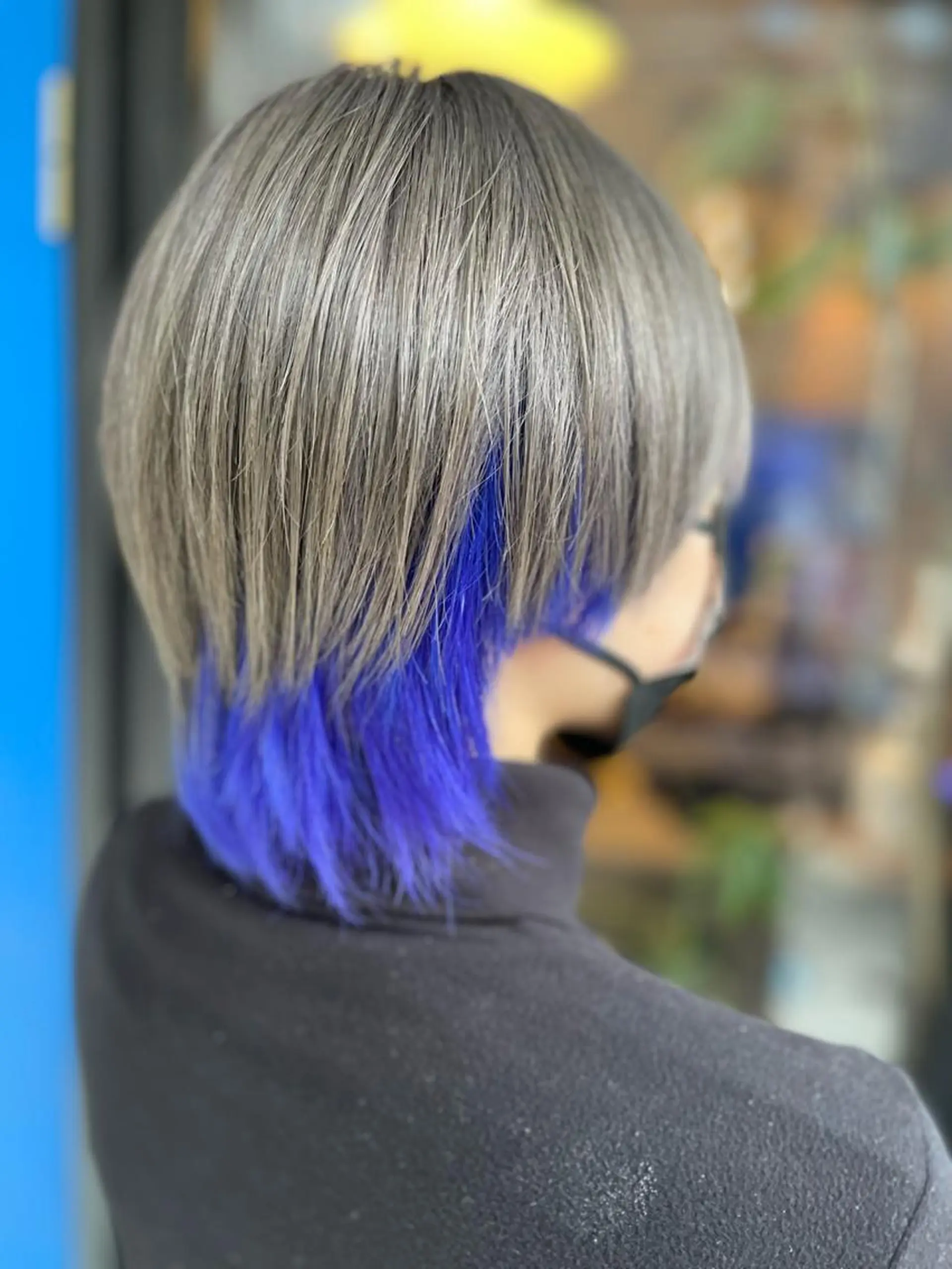 ショート ハイライト 韓国風ヘア レイヤーカット 柴田 陽平のヘアスタイル