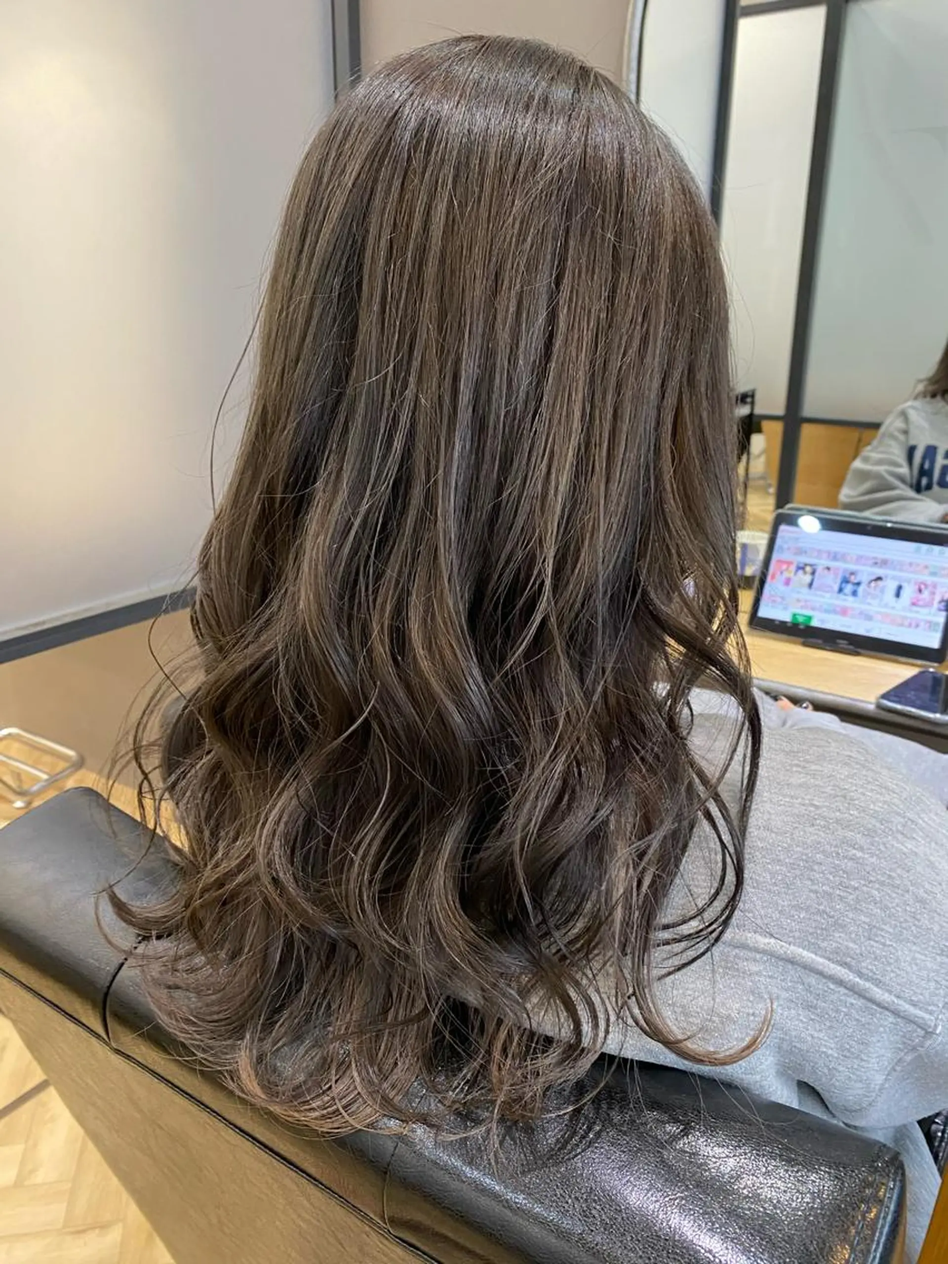 ロング カット パーマ 【Zina札幌大通】 店長　福間 和也のヘアスタイル