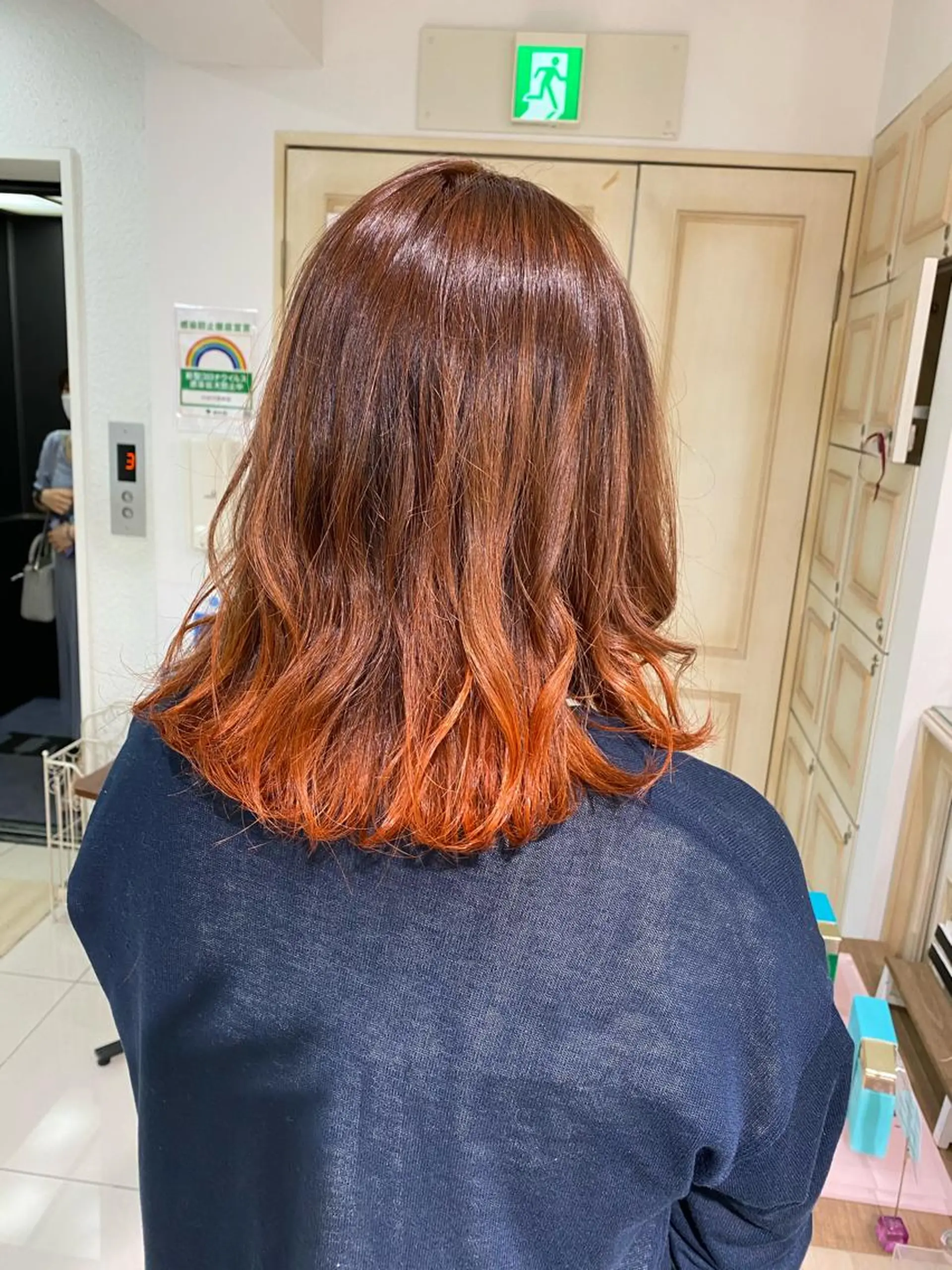 ミディアム ヘアアレンジ 透明感カラー 古山 結季🌙🖤のヘアスタイル