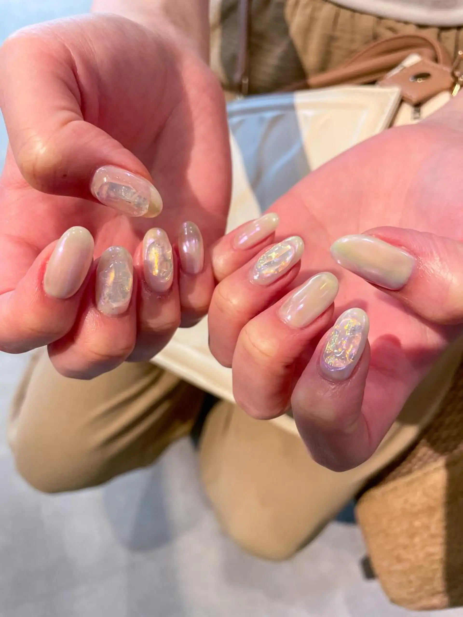 ネイル 氷ネイル・うるうるネイル Lira nailのネイルデザイン