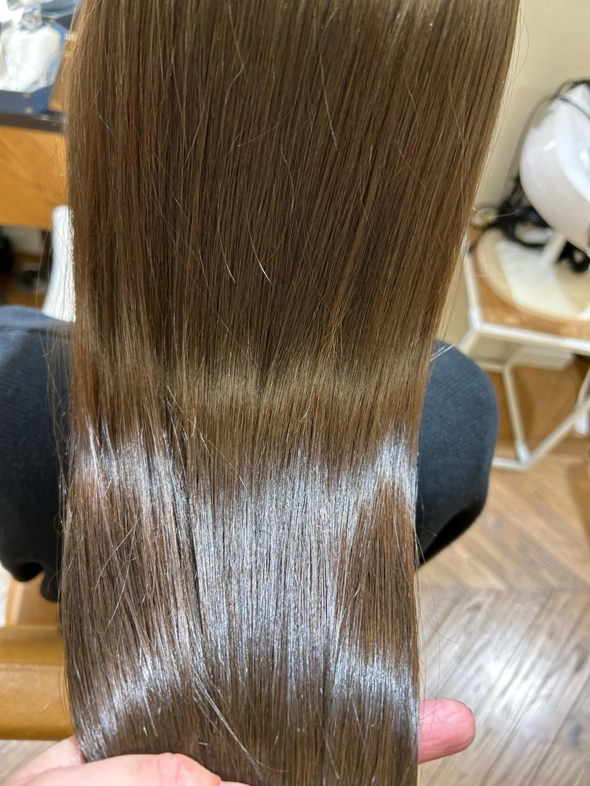 ロング カラー ベージュカラー bnd_bnd アイのヘアスタイル
