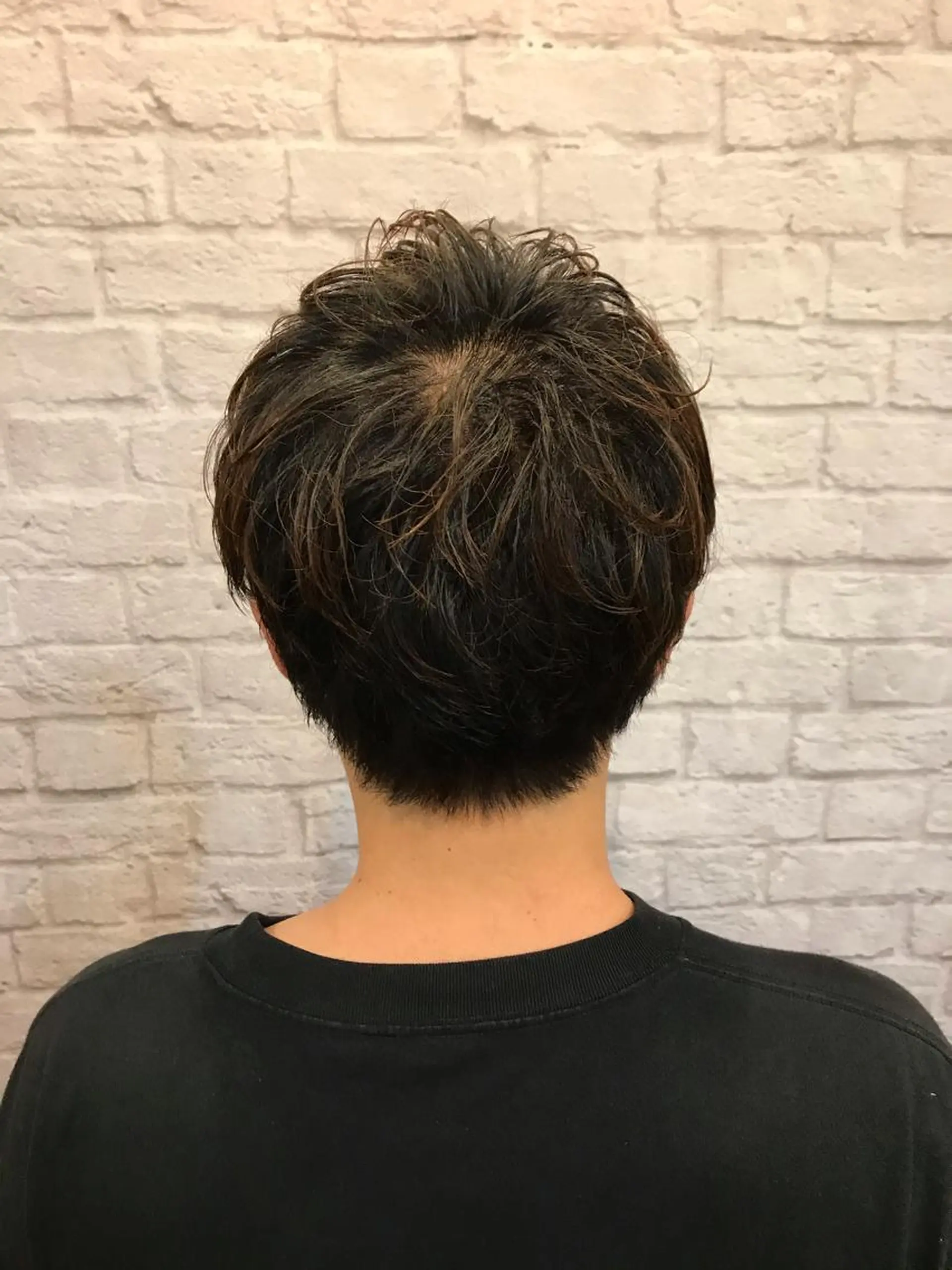 ショート カラー パーマ メンズ カット パーマ お客様満足度NO.1 小林真弥のヘアスタイル