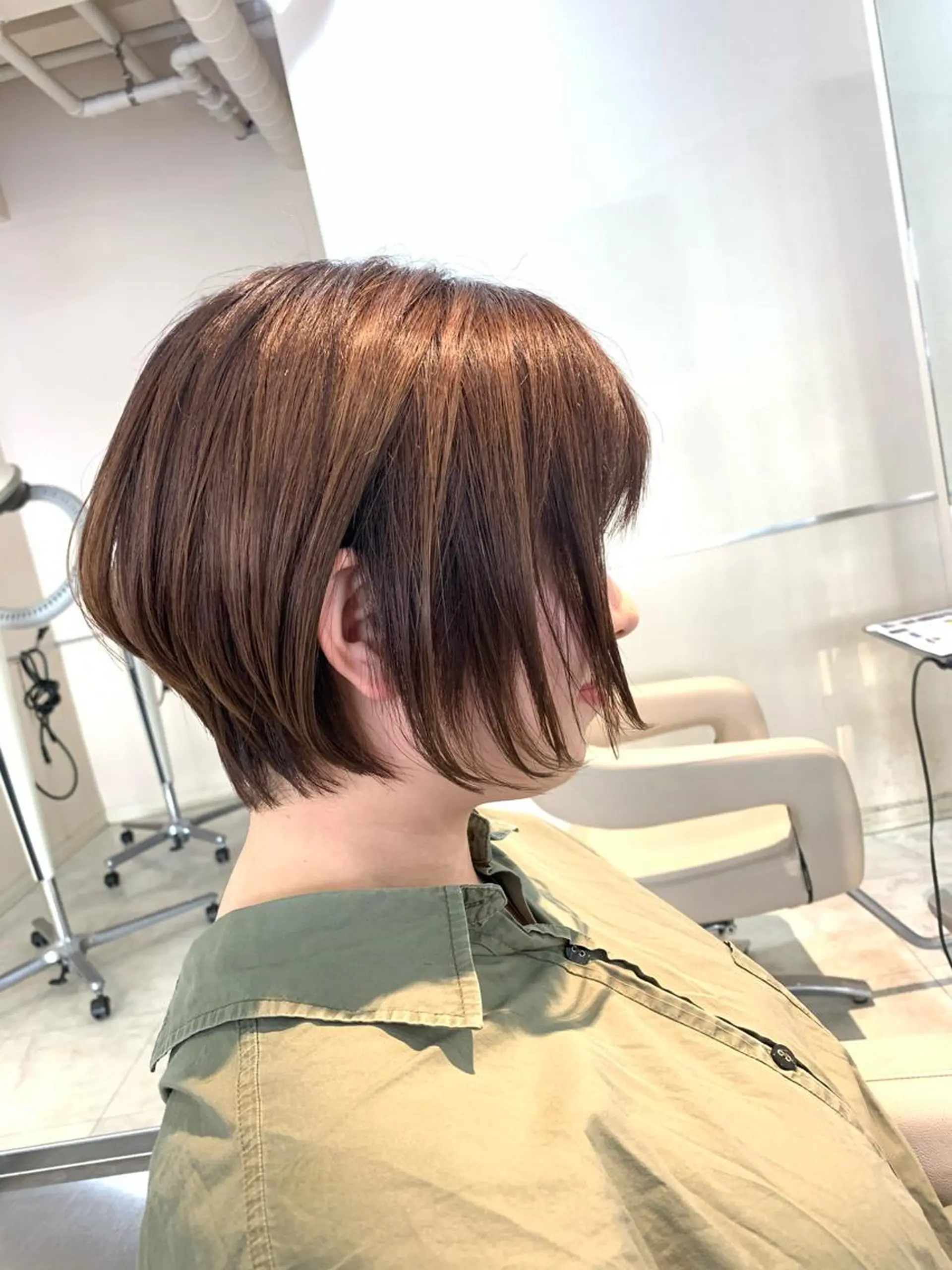 ショート ショートボブ ボブ ショートヘア トリートメント 本田 卓也のヘアスタイル