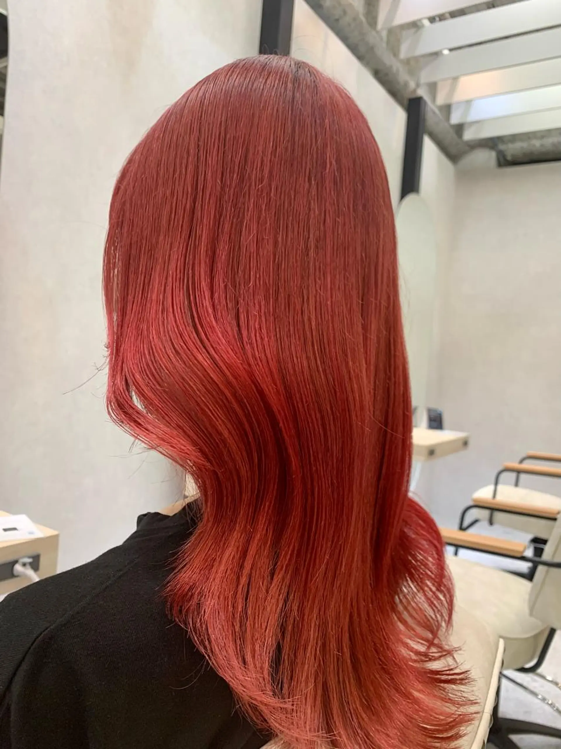 ミディアム カラー POCKET 高崎店🇰🇷のヘアスタイル