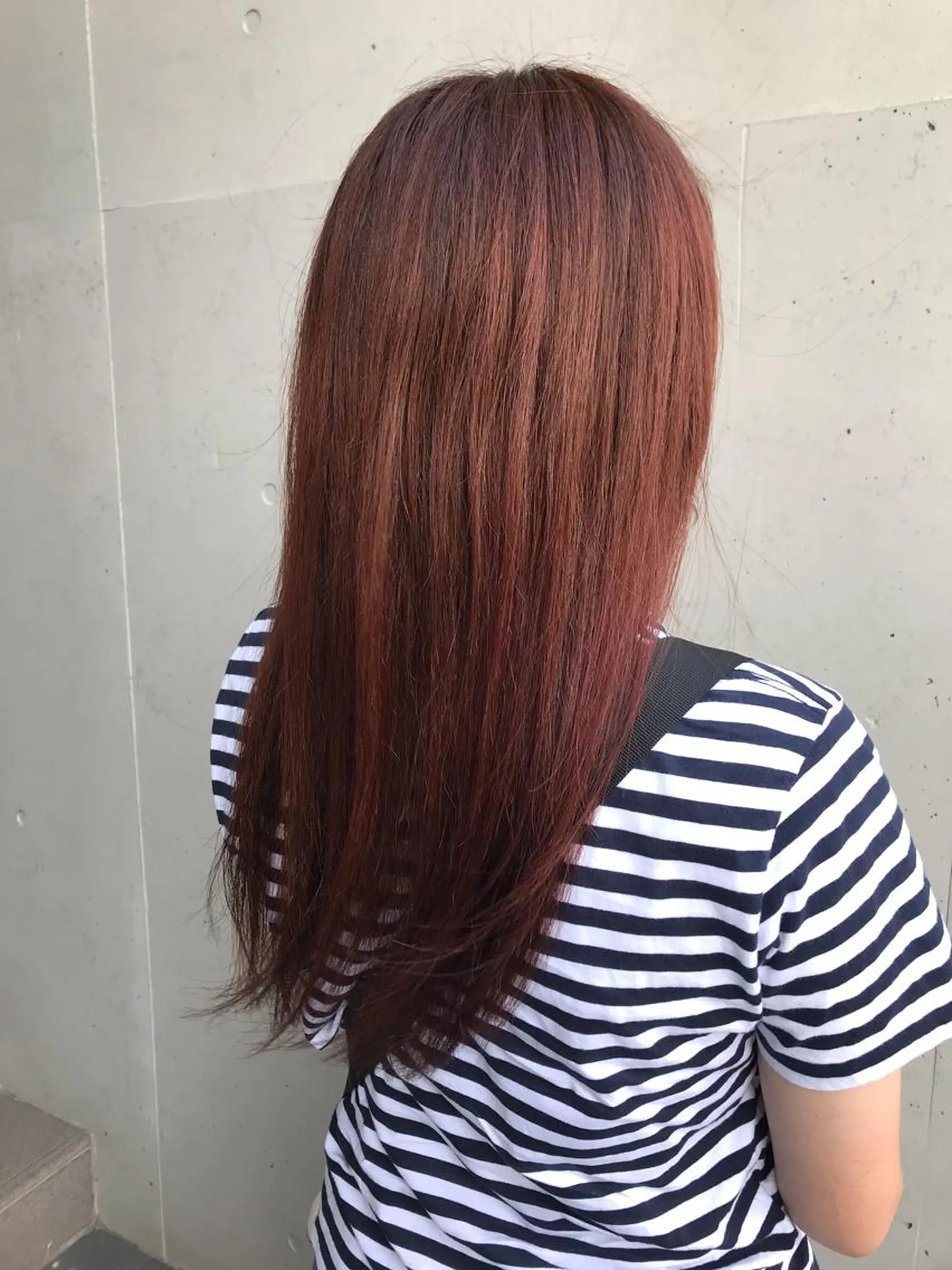 ロング カラー 一ノ瀬 蘭のヘアスタイル