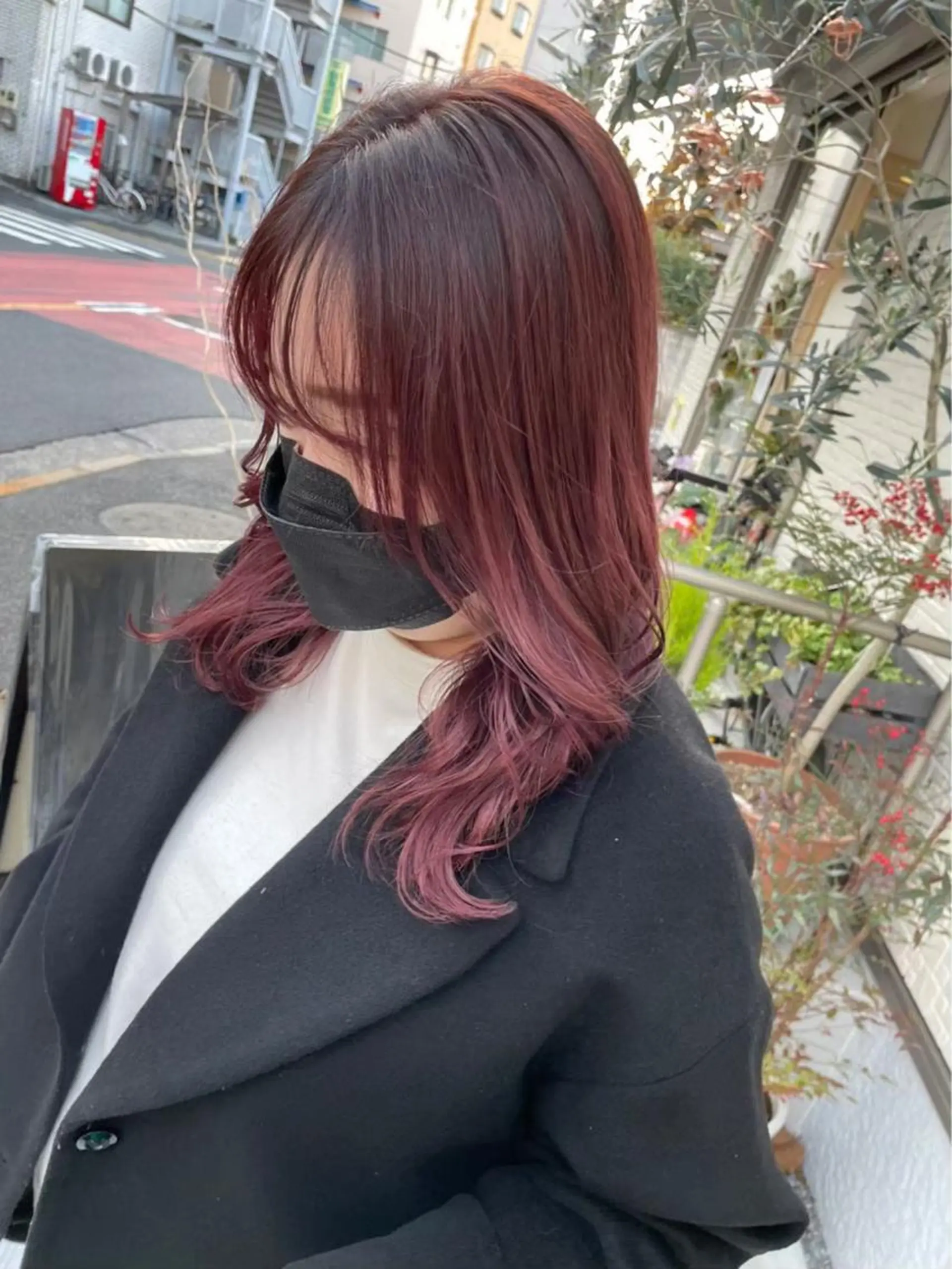 セミロング カラー メンズ ネイル マツエク・マツパ ショートボブ メンズバレイヤージュ メンズブリーチ メンズハイライト メンズハイトーン hair terra ce M奈良店のヘアスタイル