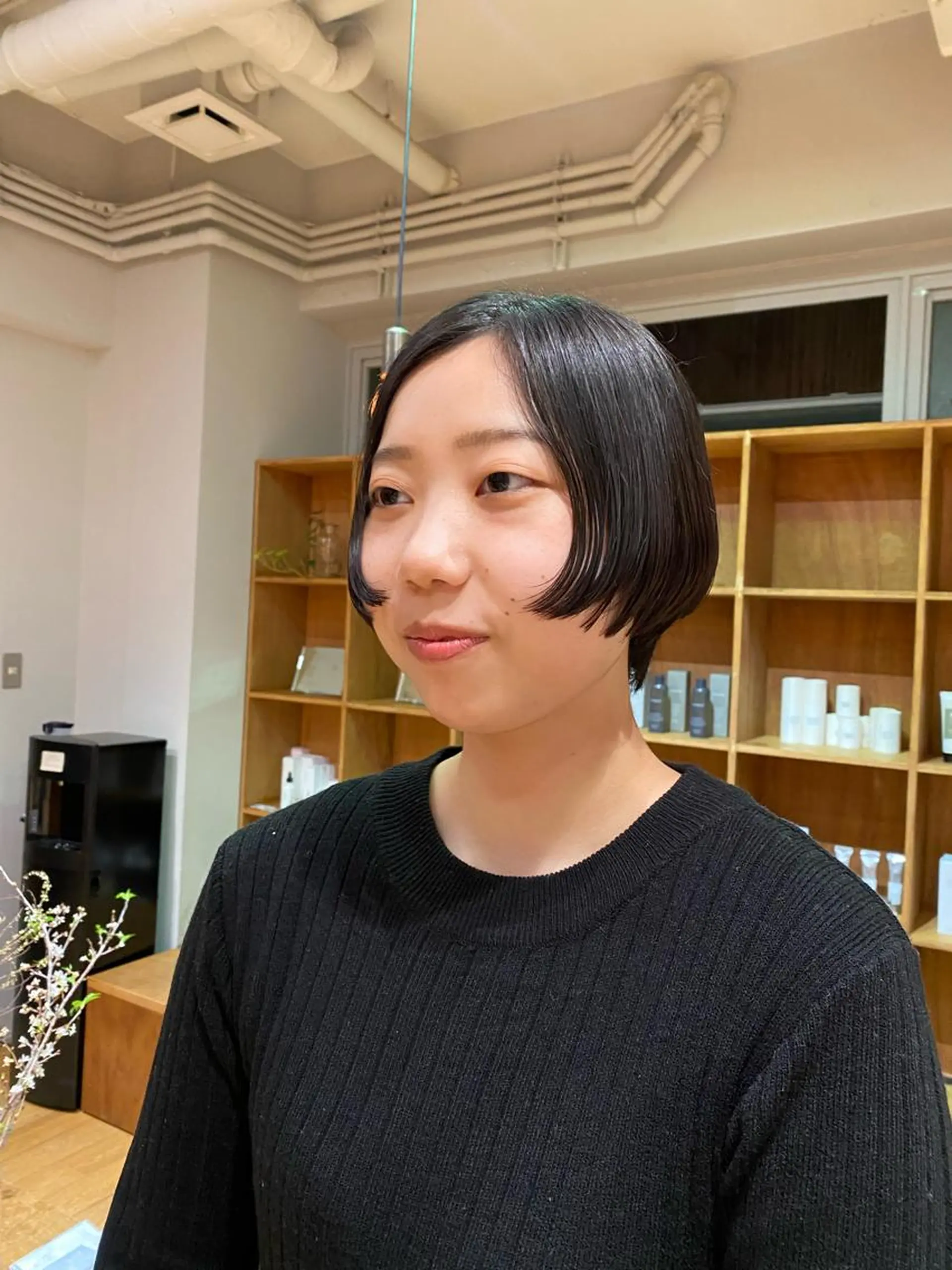 ショート 大人可愛い♡コテ巻き パーマ🌼杉田 萌恵のヘアスタイル