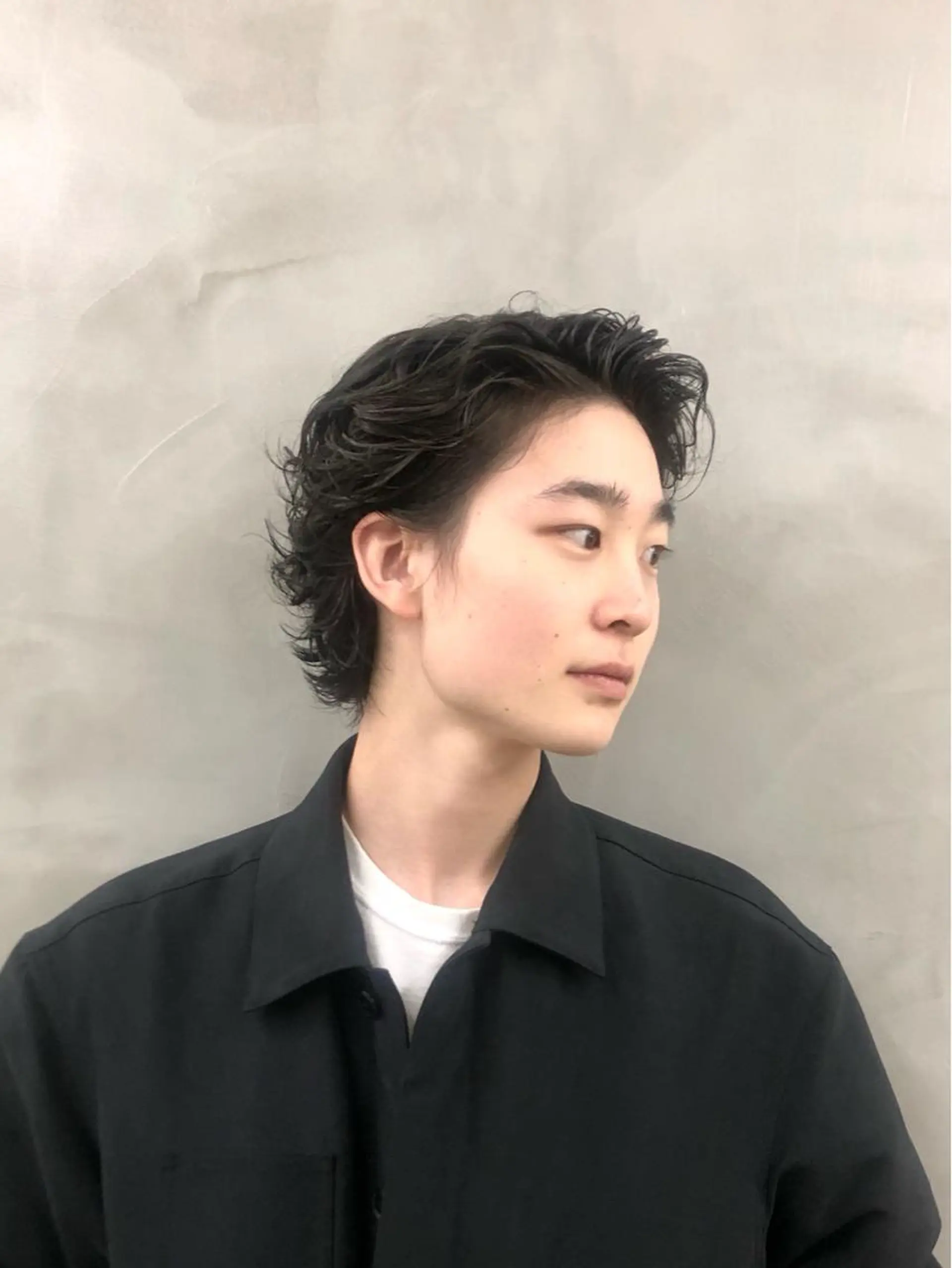 ショート パーマ メンズ カット パーマ トリートメント 💈メンズカット💈 No.1💈坂元のヘアスタイル