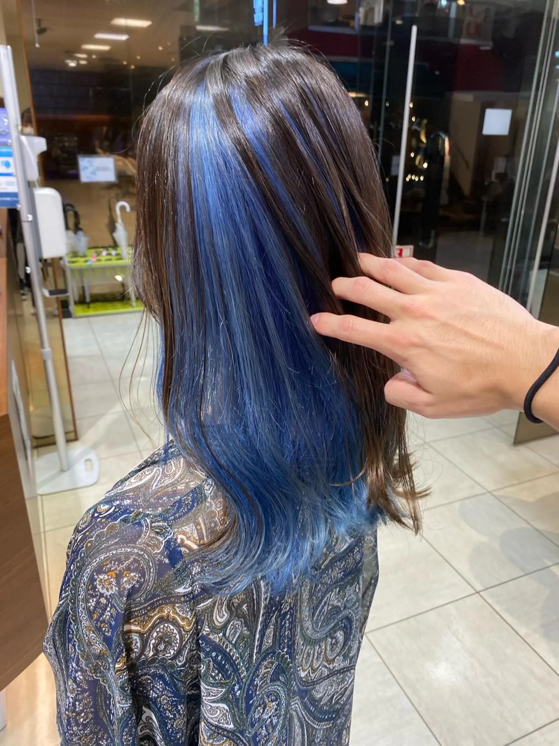 ロング カラー ブリーチ指名No.1 Daikiのヘアスタイル