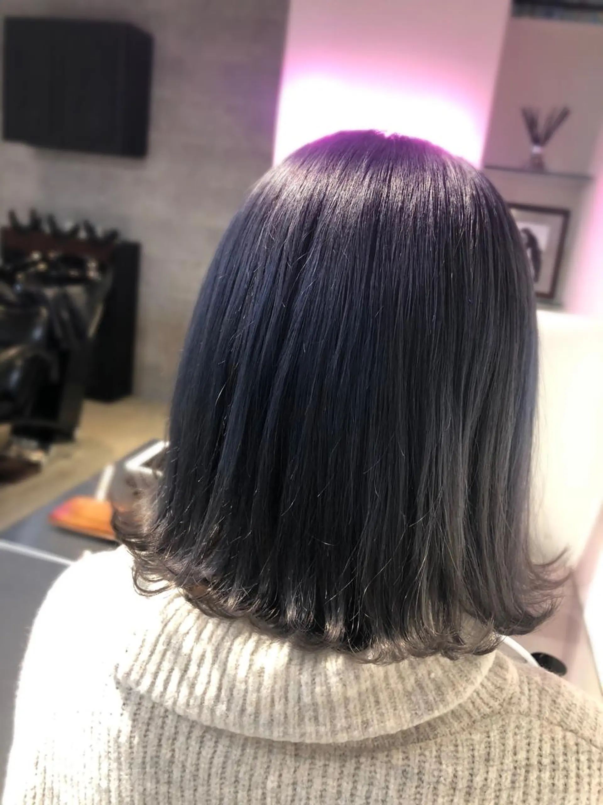 ミディアム カラー ヘアカラー トリートメント 🪞個室サロン/韓国 艶髪/keito🪞のヘアスタイル