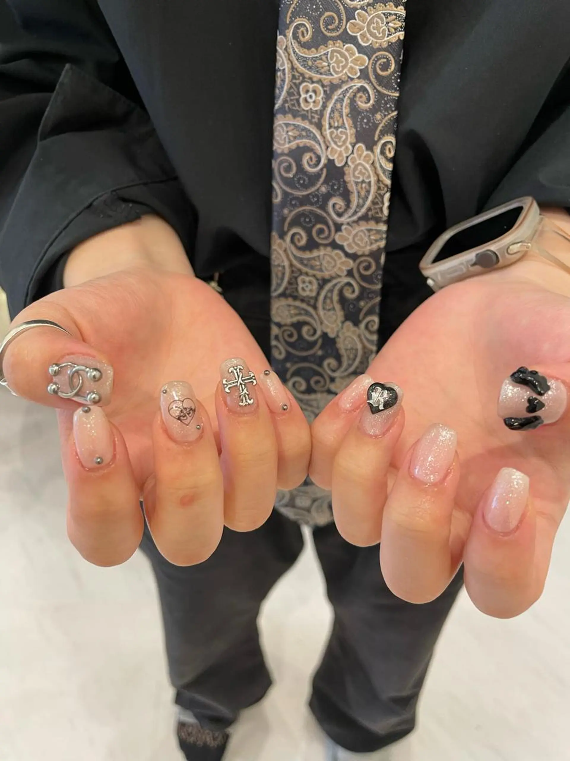 ネイル 束感まつ毛/ネイル/ LED♥KIRARAのマツエク・マツパデザイン