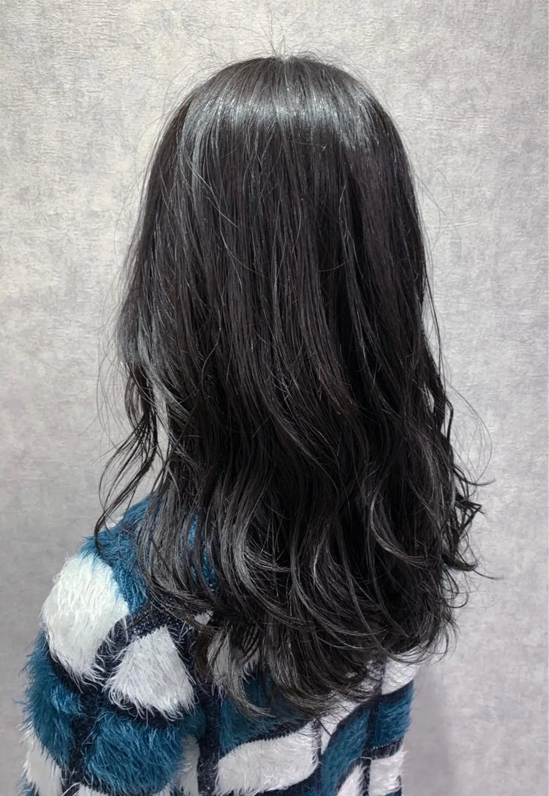 ロング カラー ヘアアレンジ アッシュ アッシュグレー メンズパーマ職人 加藤 弘貴のヘアスタイル