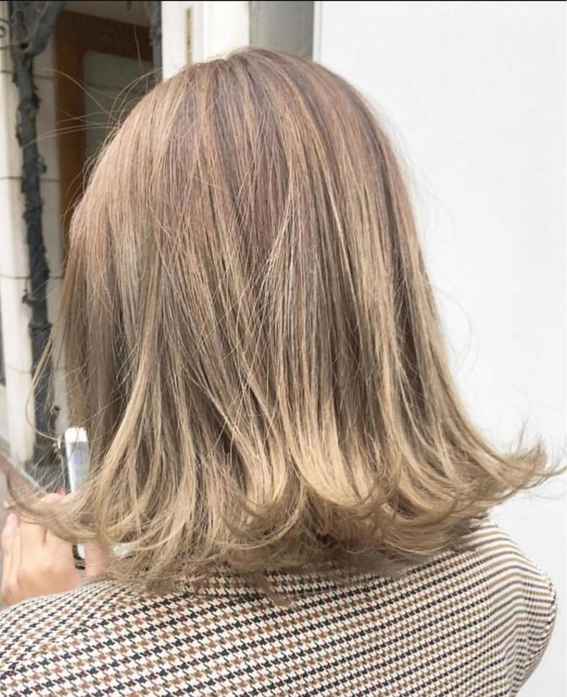 ロング 韓国／ハッシュカット ／透明感カラー／金野のヘアスタイル