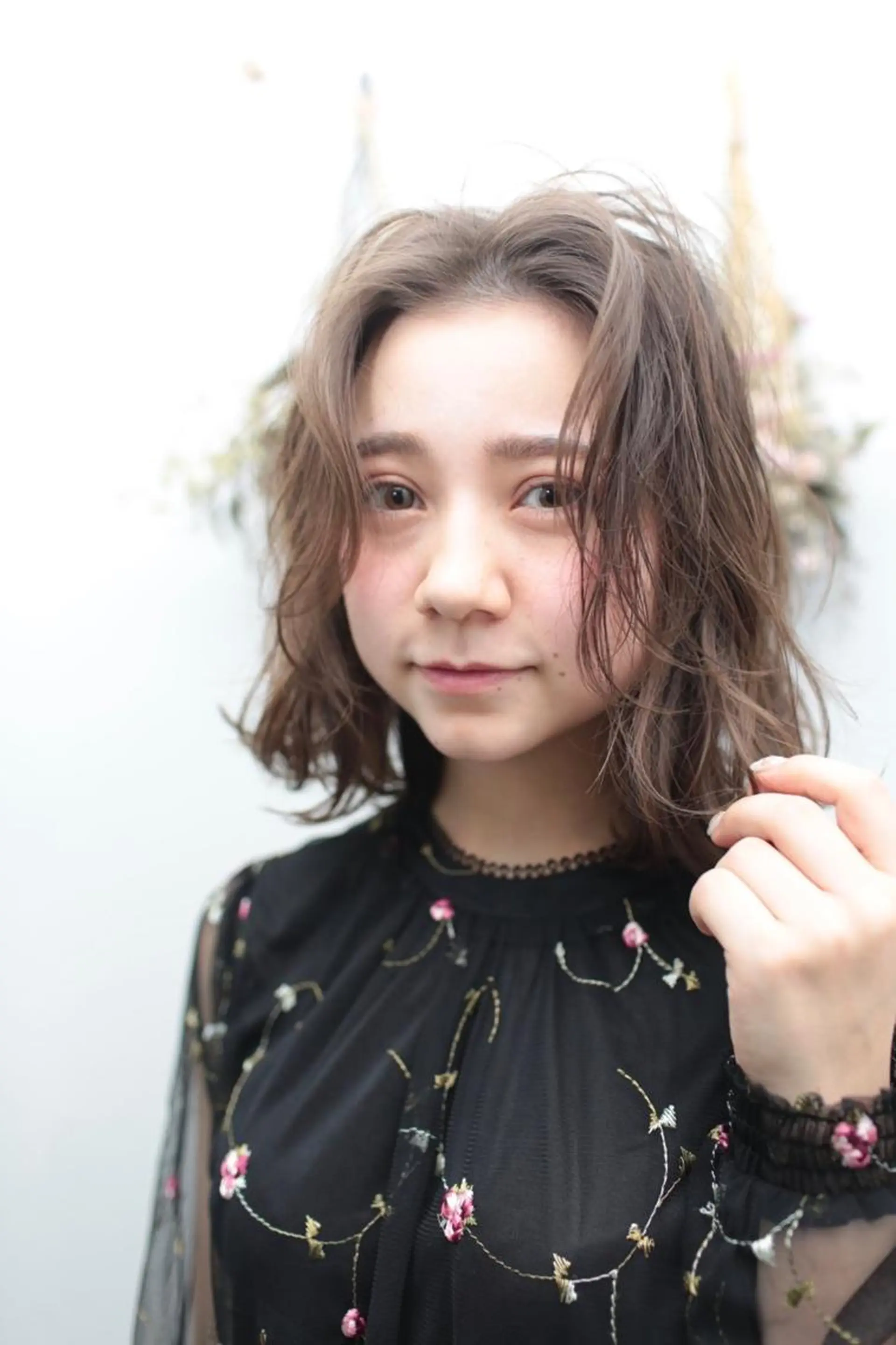 ショート カラー パーマ 山下 直人のヘアスタイル