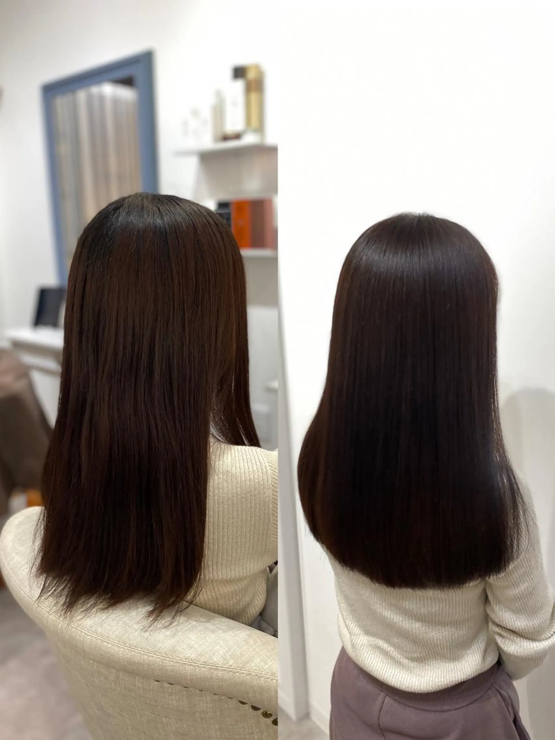 セミロング カラー 髪質改善 ✨髪質改善が大好評✨ 美容室lic近藤✨のヘアスタイル