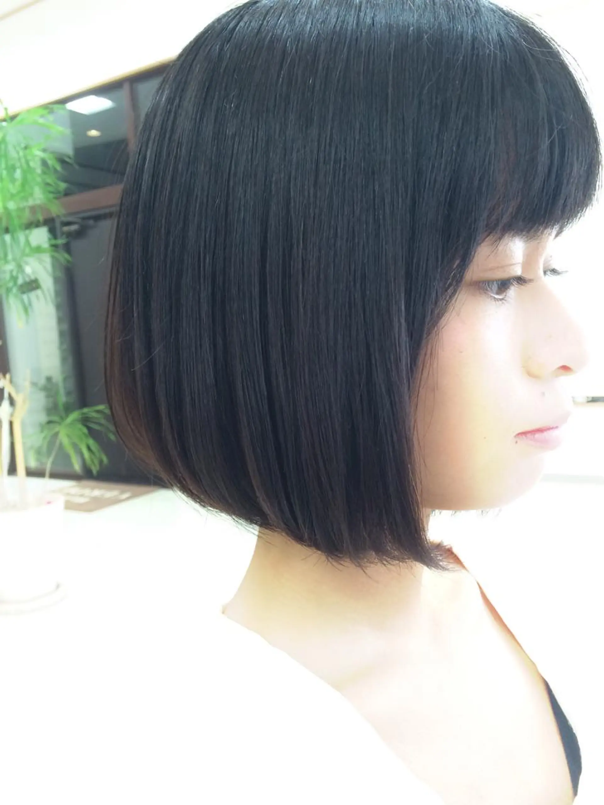 ショート 前下がりボブ ボブ いけだ ゆうのヘアスタイル