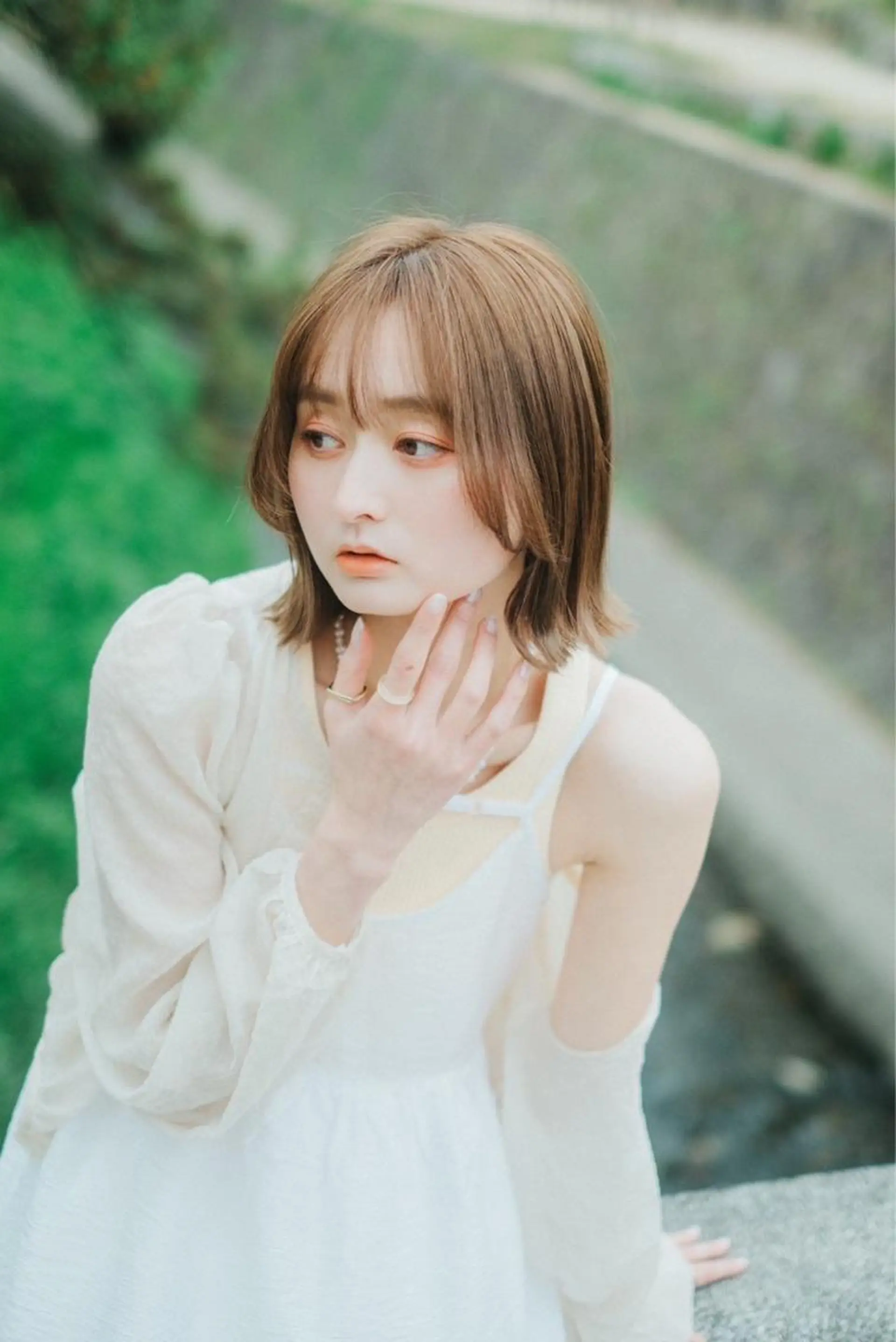 ショート カラー ヘアアレンジ 🌟当日予約OK🌟 西野楓加のヘアスタイル