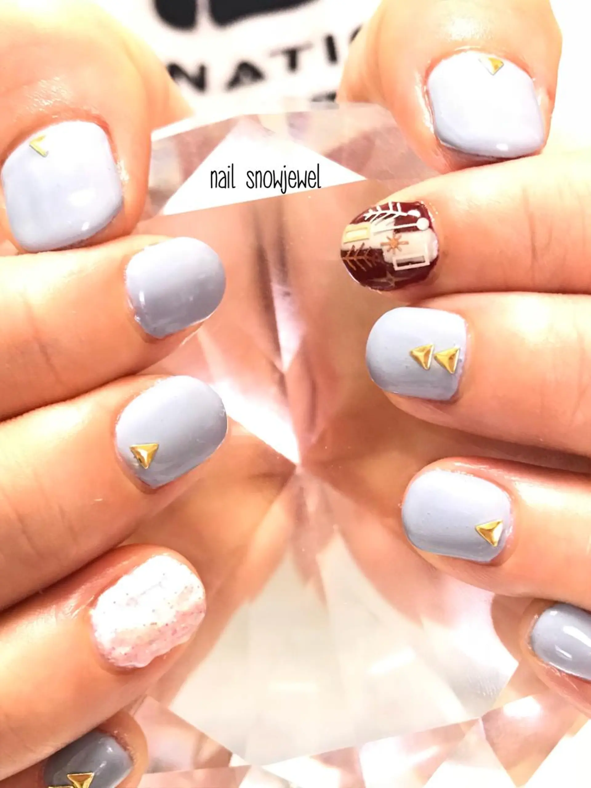ネイル nail snowjewelのネイルデザイン