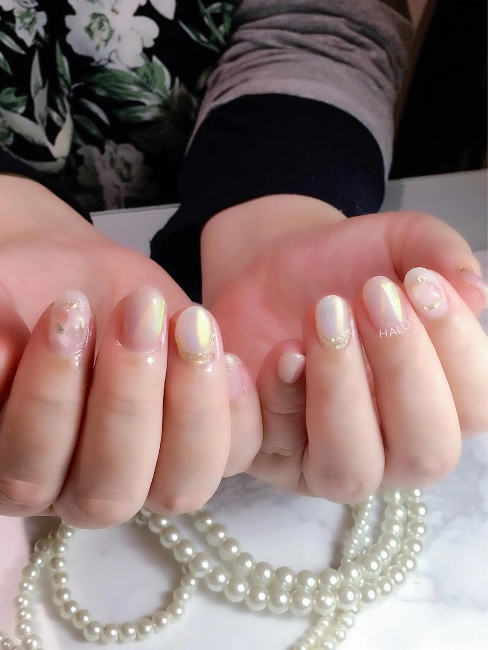 ネイル キラキラネイル HALU ハルのネイルデザイン