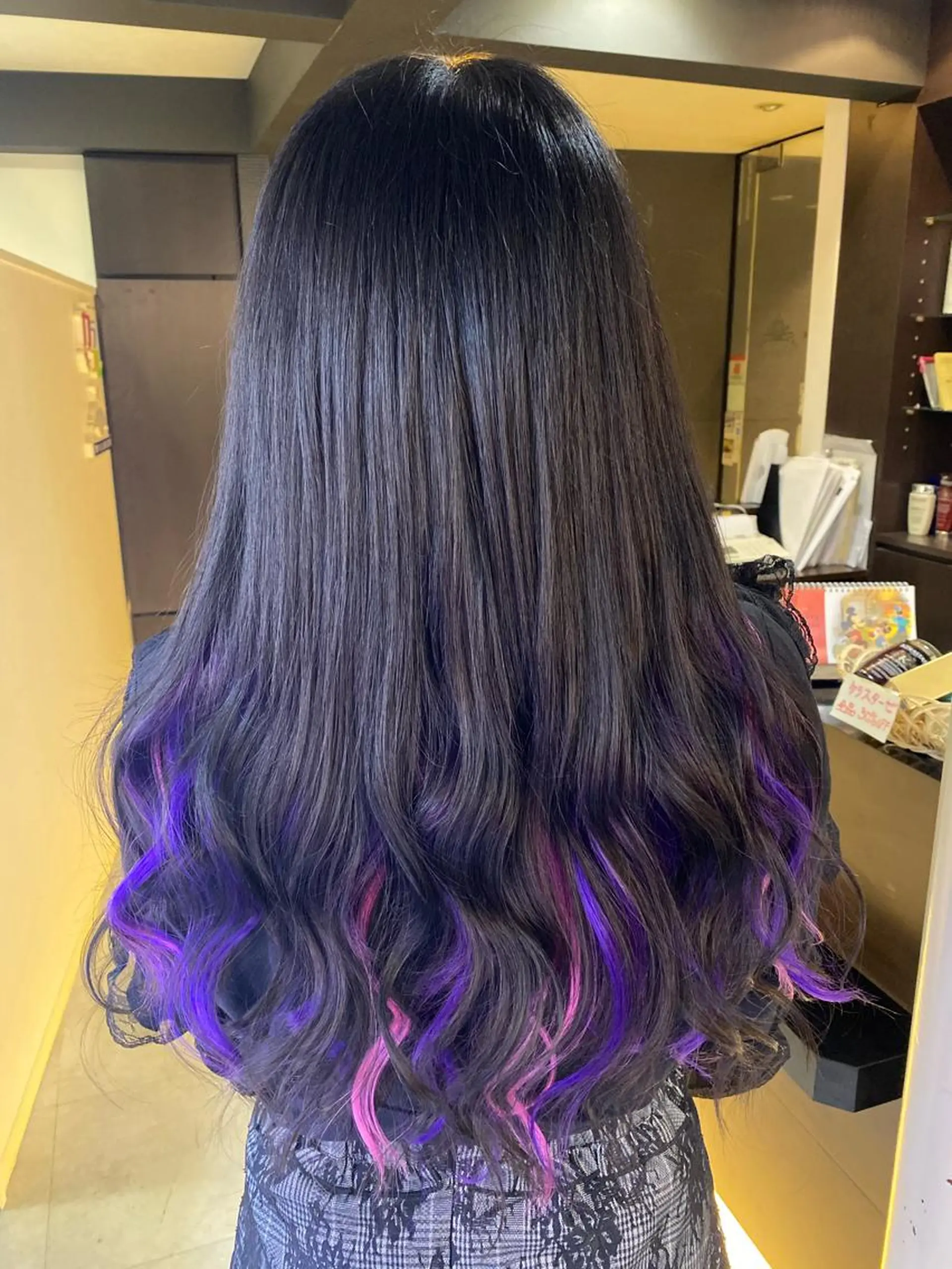 ロング Caracore なんば店所属・Caracore なんば店のヘアスタイル