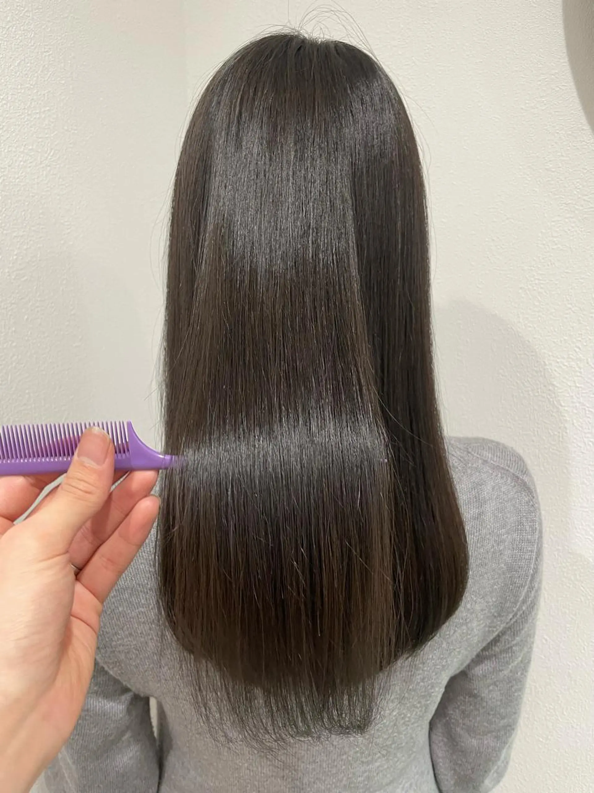 ロング 髪質改善 韓国風ヘア ロング トリートメント 渡辺 広宣のヘアスタイル