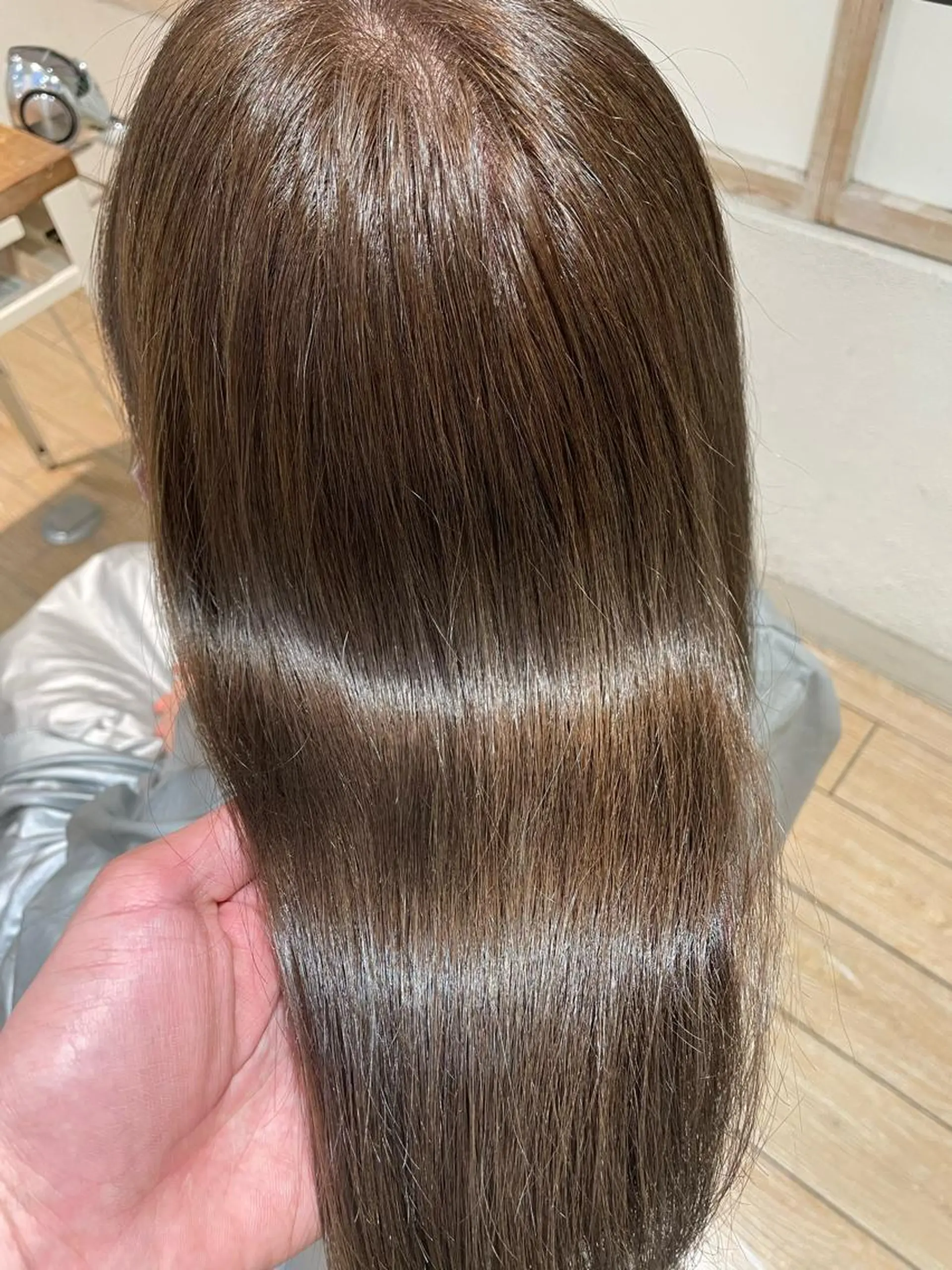 ミディアム カラー 透明感カラー グレージュ トリートメント 美髪/髪質改善 川口凌弥のヘアスタイル