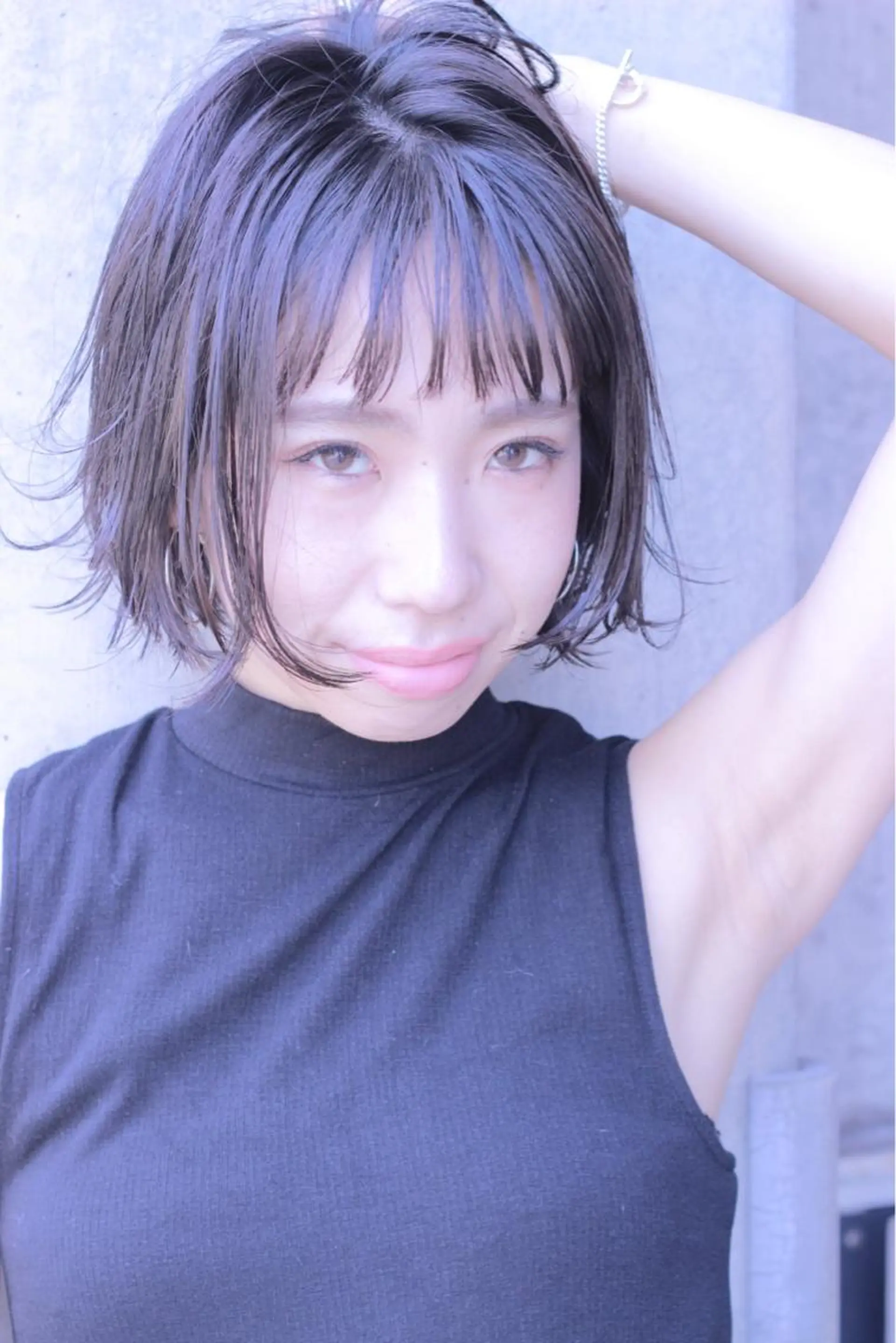 ミディアム 及川 光のヘアスタイル