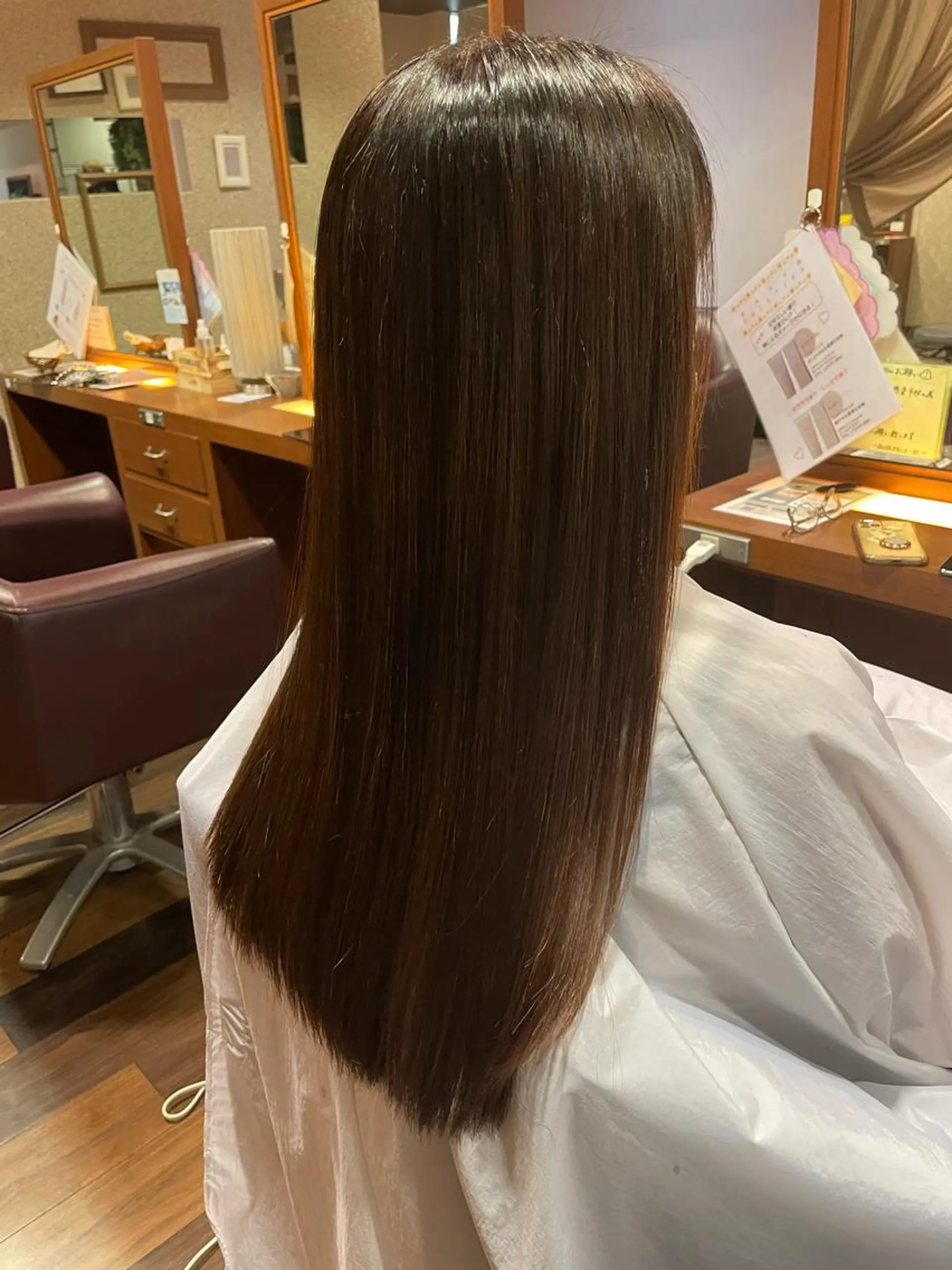 ロング みねぎし ふうかのヘアスタイル