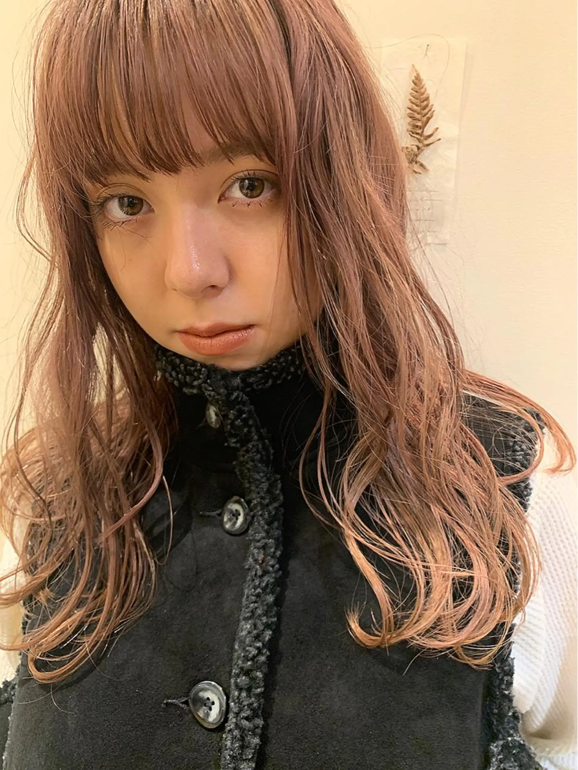 セミロング カラー ヘアカラー 透明感カラー👑 井上美乃里のヘアスタイル