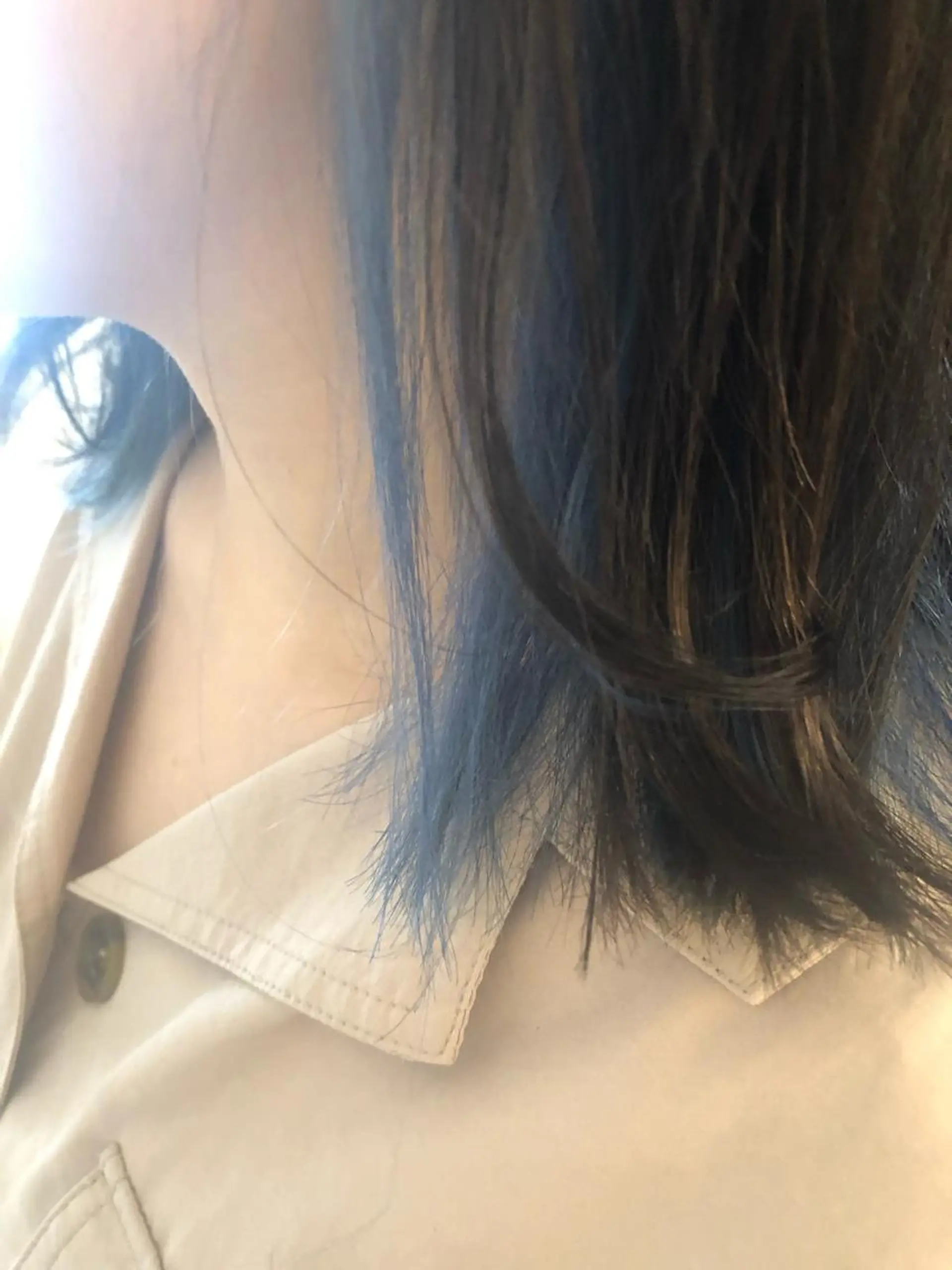 ミディアム カラー インナーカラー 韓国hair ·͜· watanabeのヘアスタイル