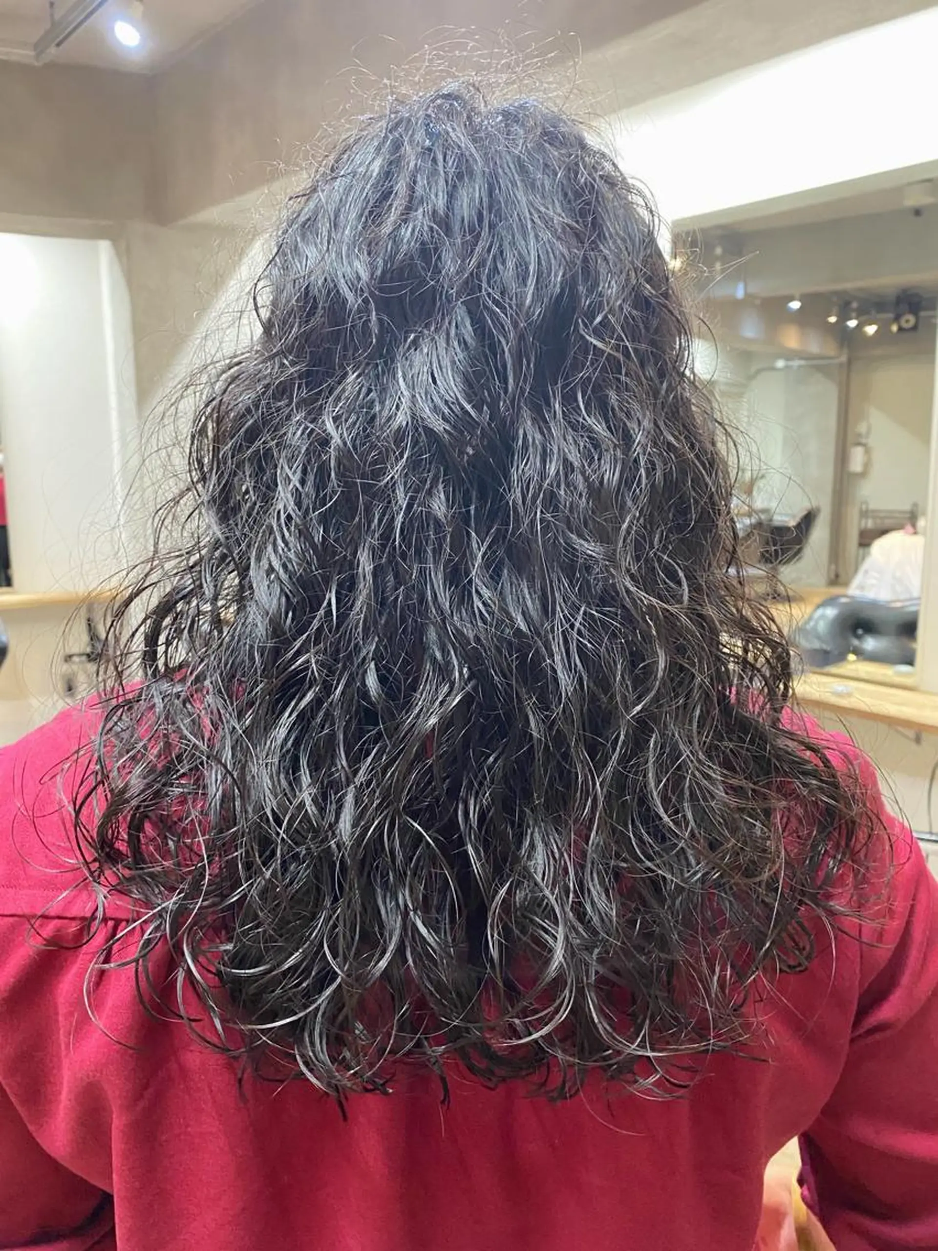 ロング パーマ カット パーマ トリートメント 🧼柴田 健太郎🧼のヘアスタイル