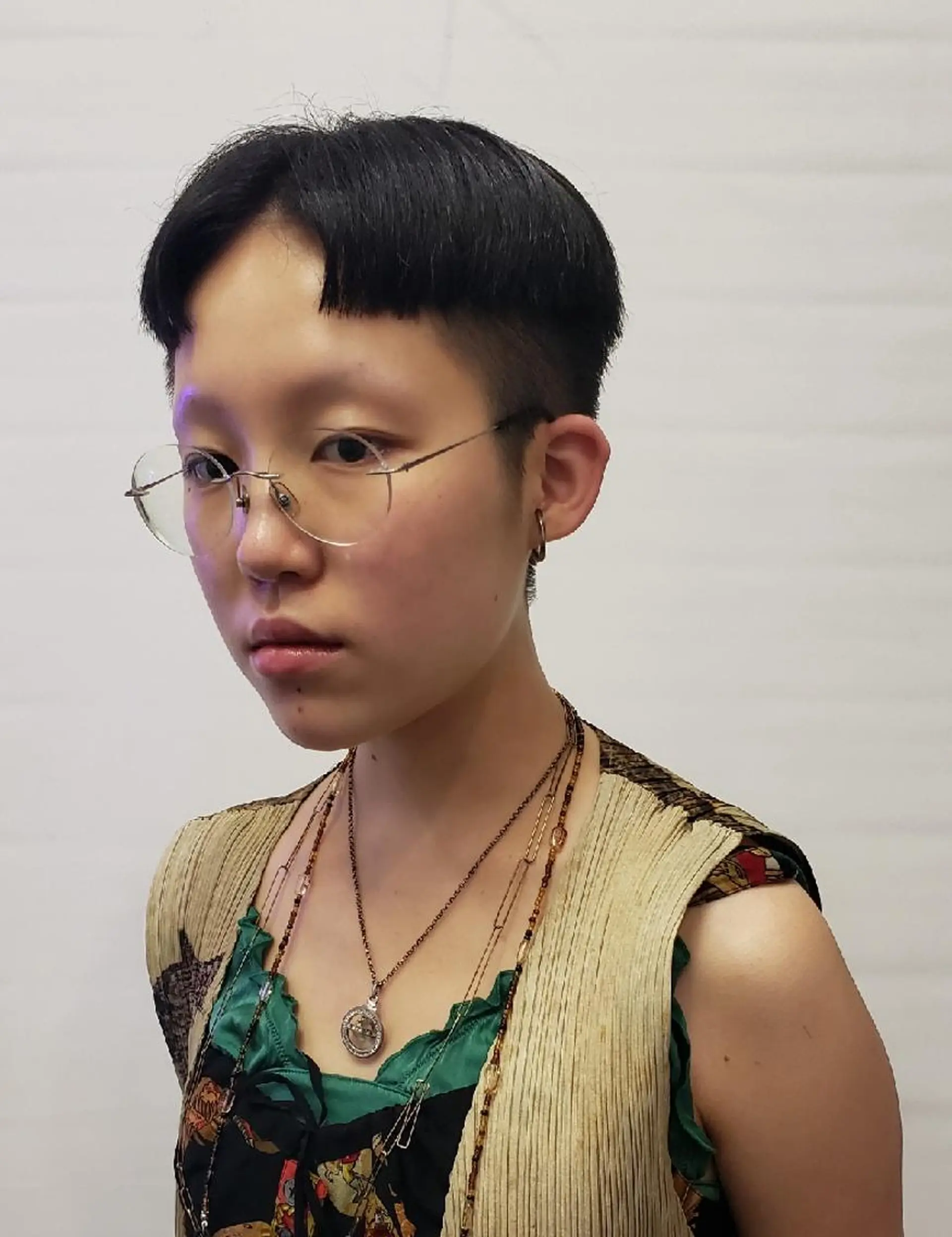 ショート ショートヘア ハイトーン/ブリーチ /デザインカラーのヘアスタイル