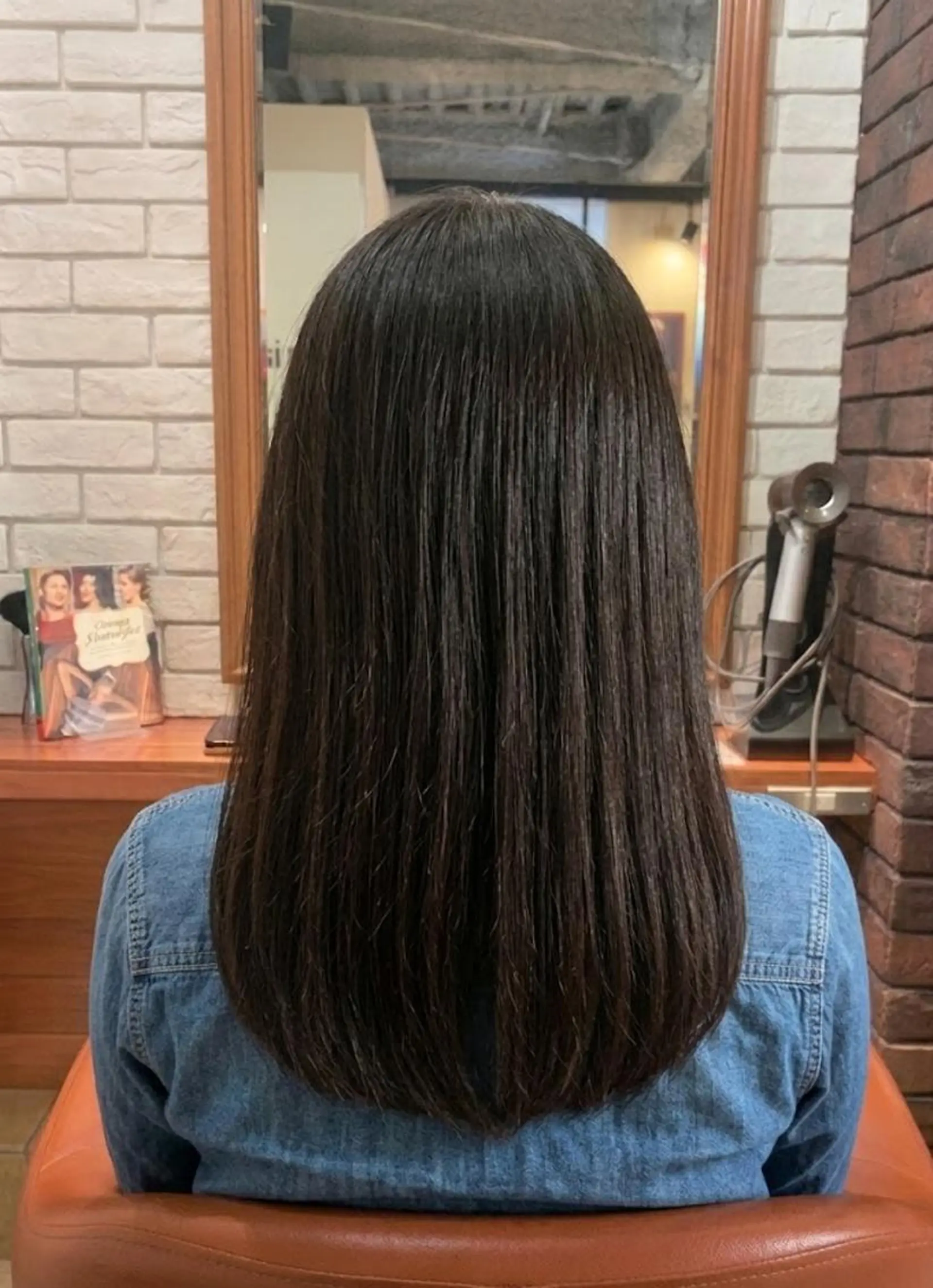 ミディアム カラー ブラウンカラー カット ヘアカラー トリートメント flencia 丸 和博|カットのヘアスタイル