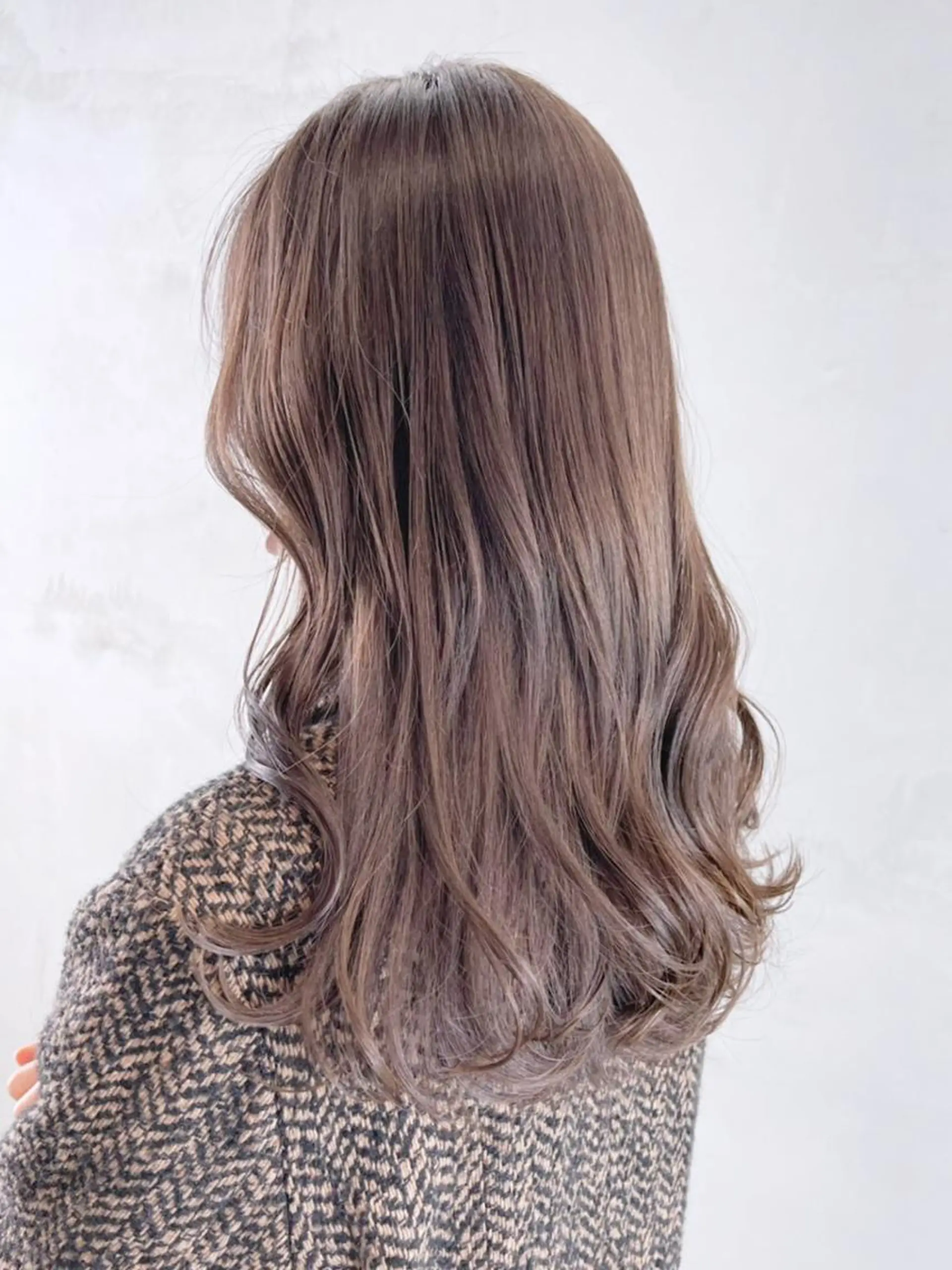 セミロング カラー パーマ ヘアアレンジ ベージュカラー ITbyALBUM 浦和店のヘアスタイル