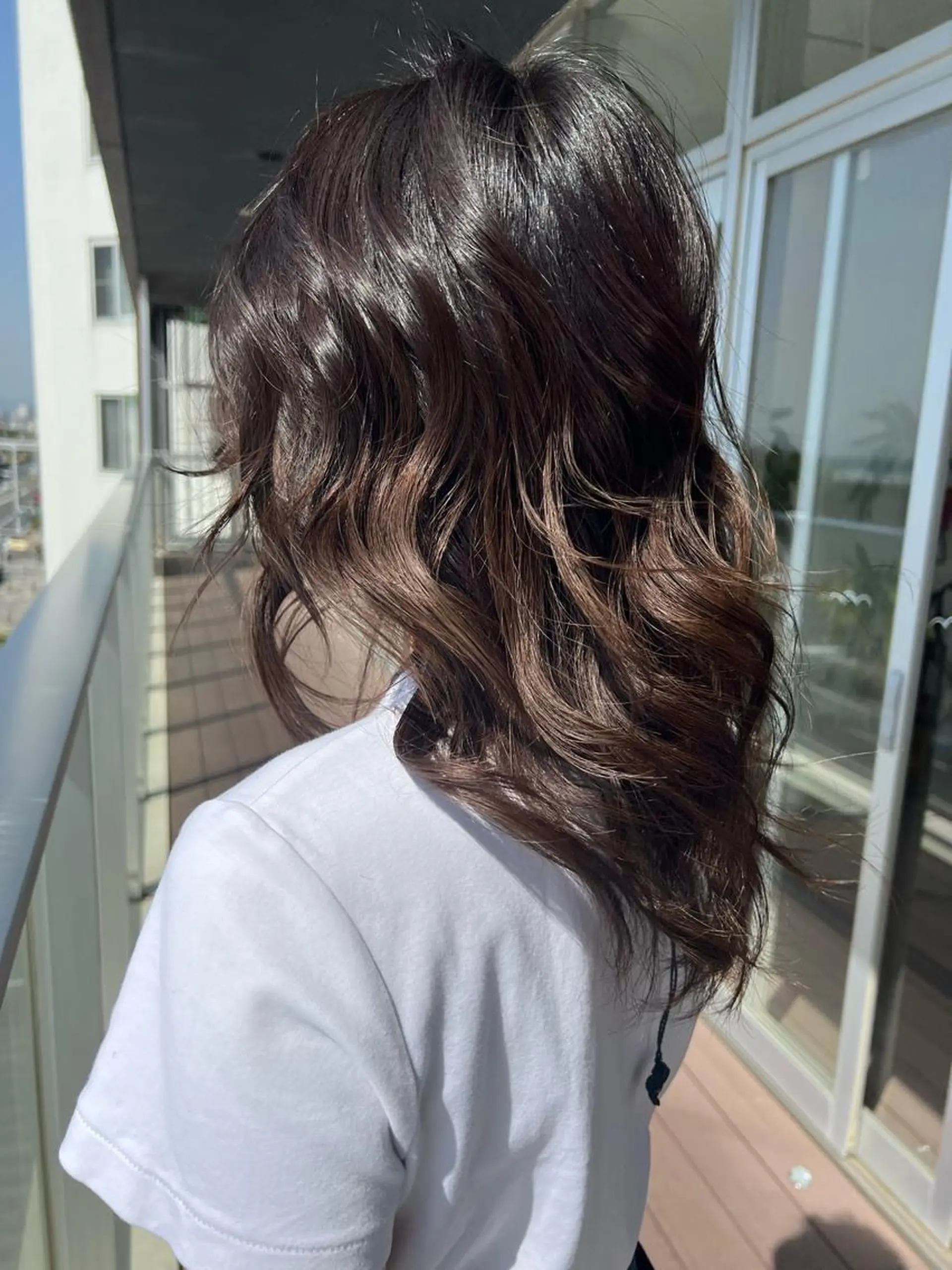 セミロング カット ヘアカラー トリートメント 🌿大内雅斗 🌿韓国ヘアのヘアスタイル