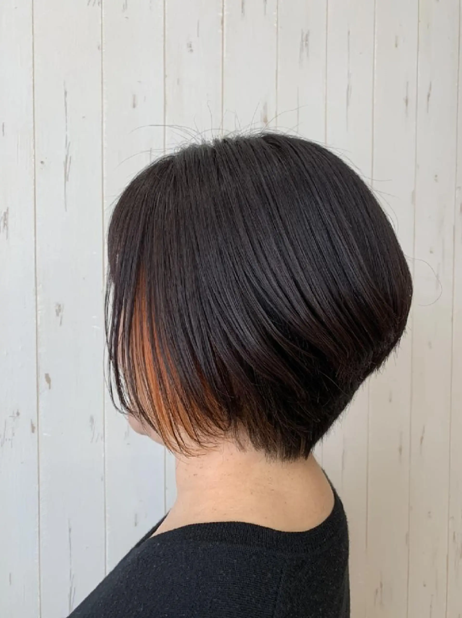 ショート カラー ヘアカラー&縮毛矯正 STAR☆RIVERのヘアスタイル