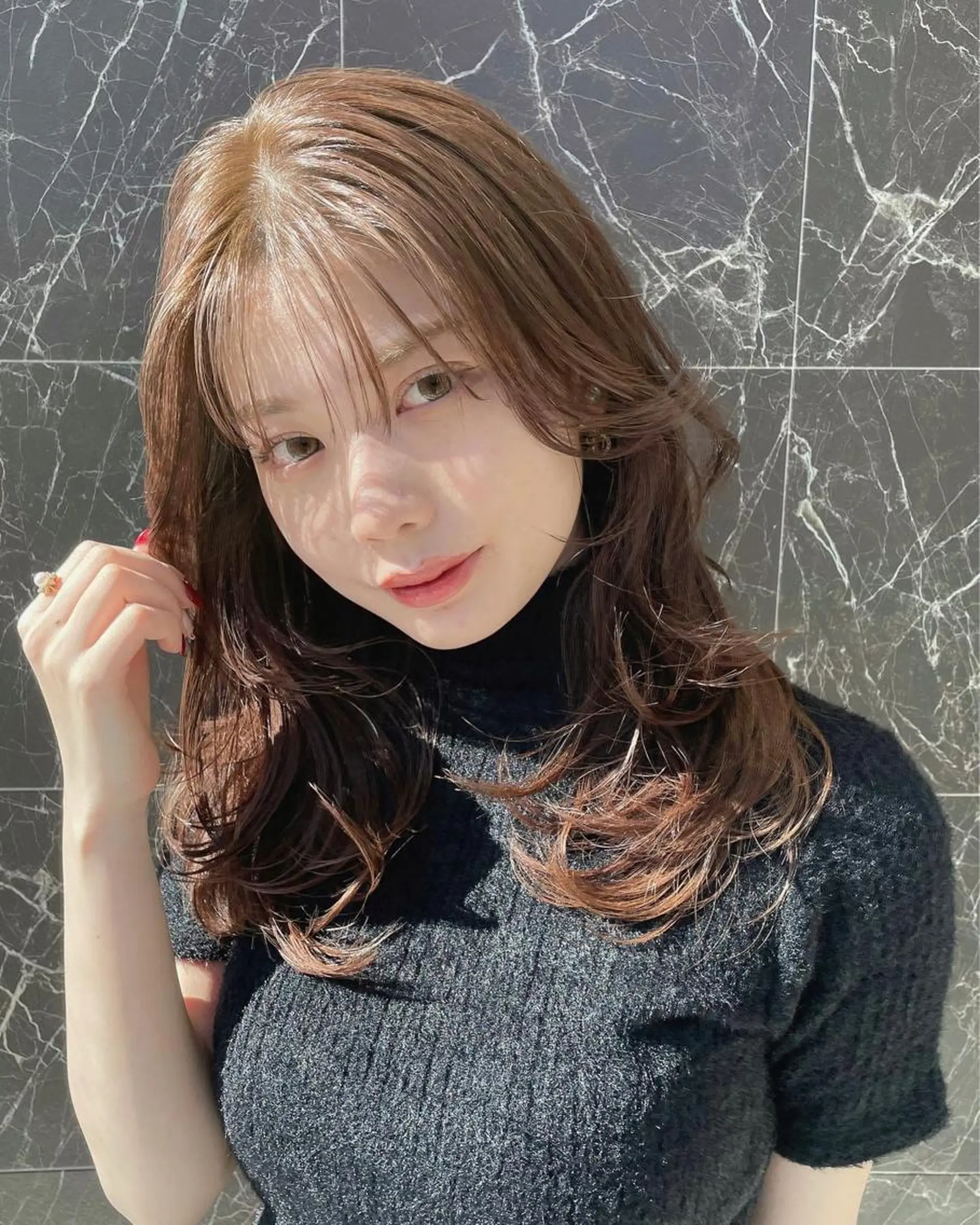 ロング カラー チダアキフミ Ash大森のヘアスタイル