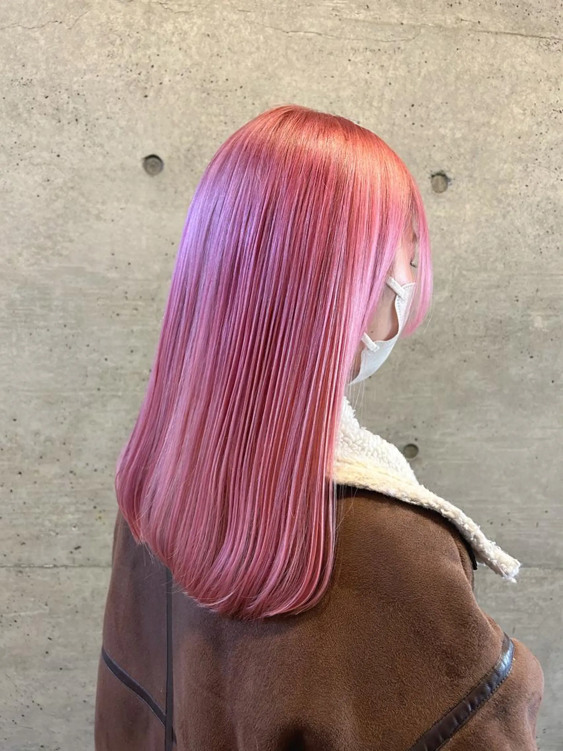 セミロング カラー ブリーチ ケアブリーチ カット ヘアカラー トリートメント 後藤紗英/髪質改善 /オリーブベージュのヘアスタイル