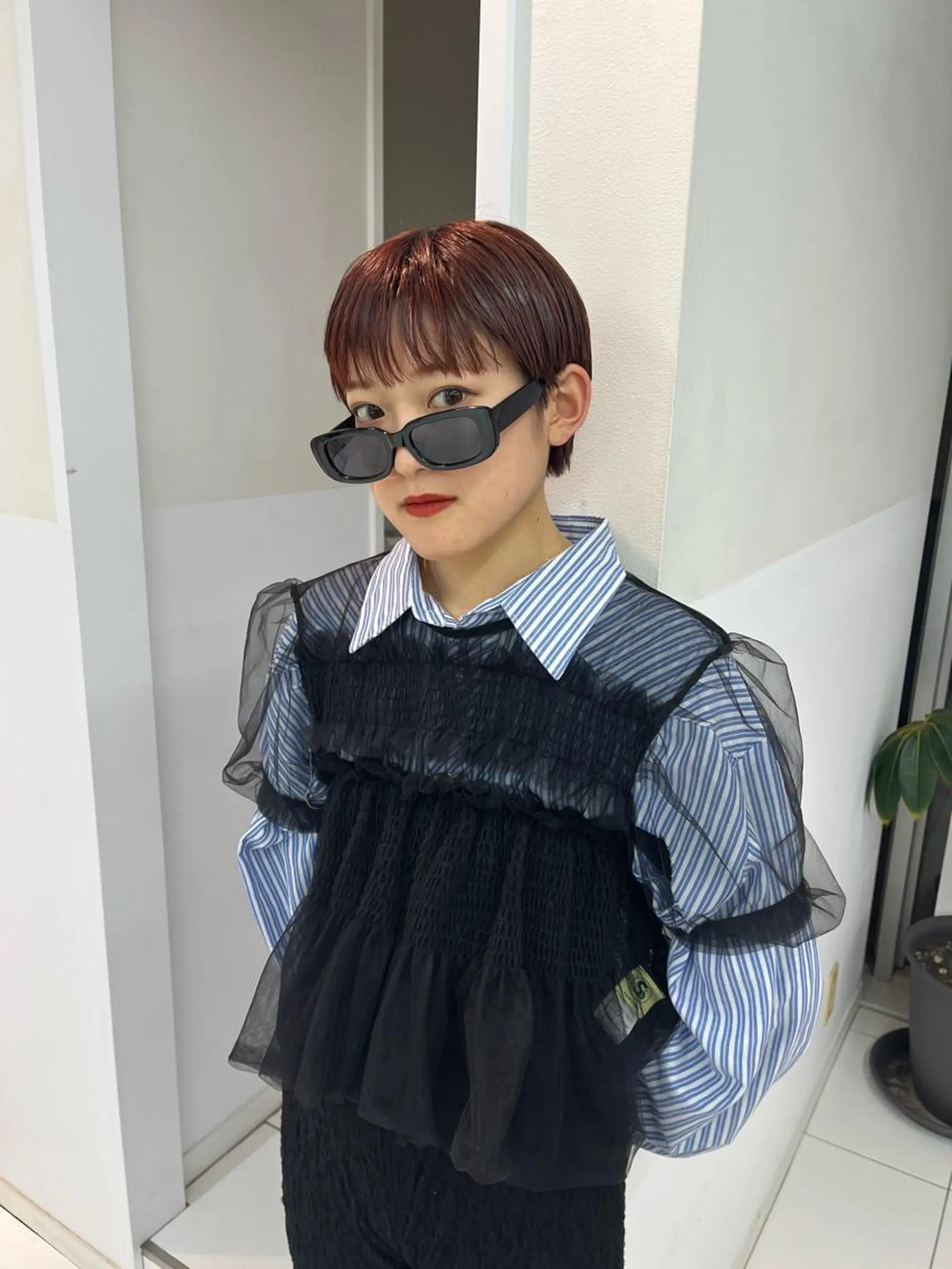 ショート カラー ショートヘア ウルフ/レイヤー Miinaのヘアスタイル