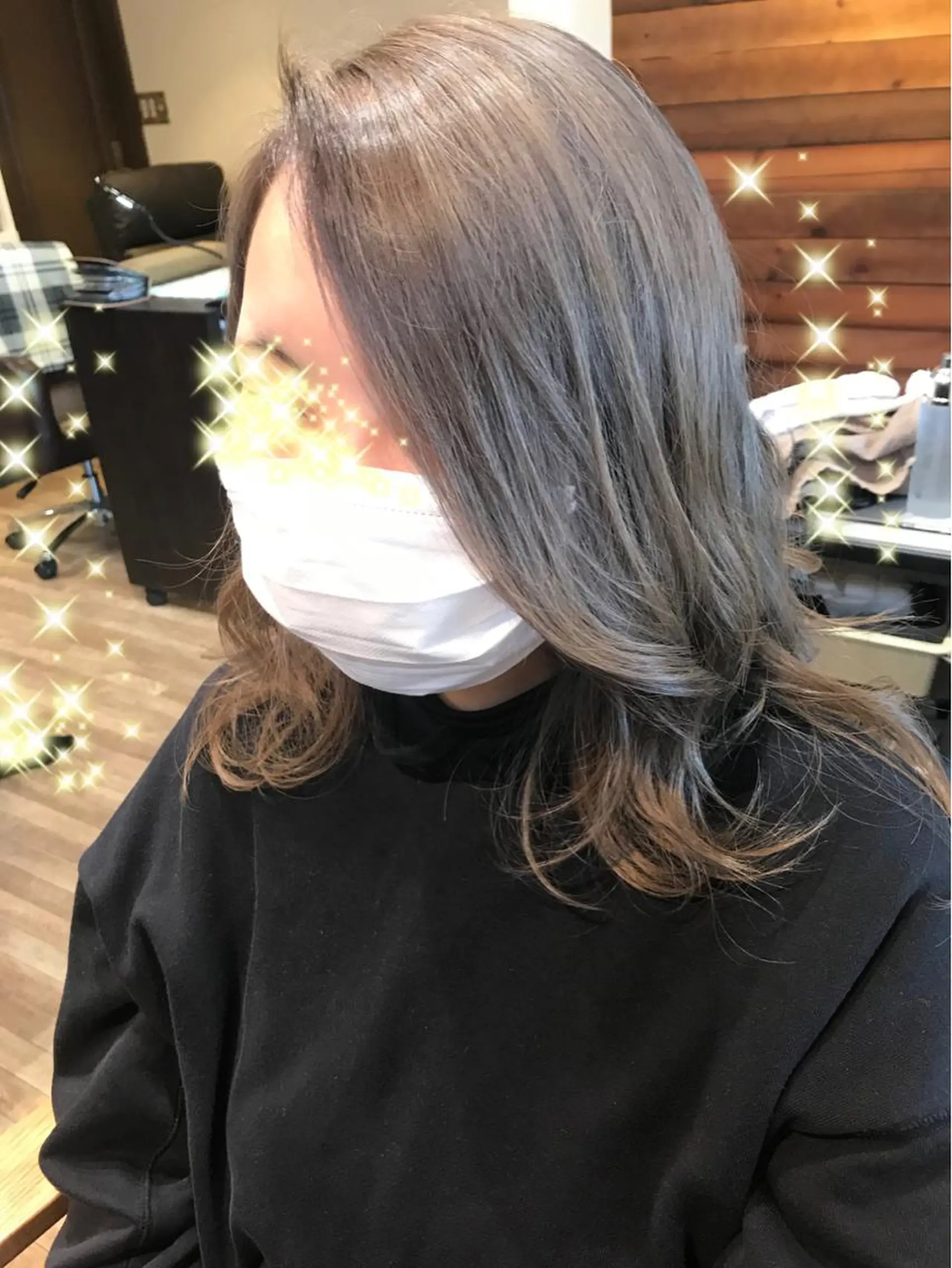 セミロング カラー Ray hair 春日部のヘアスタイル