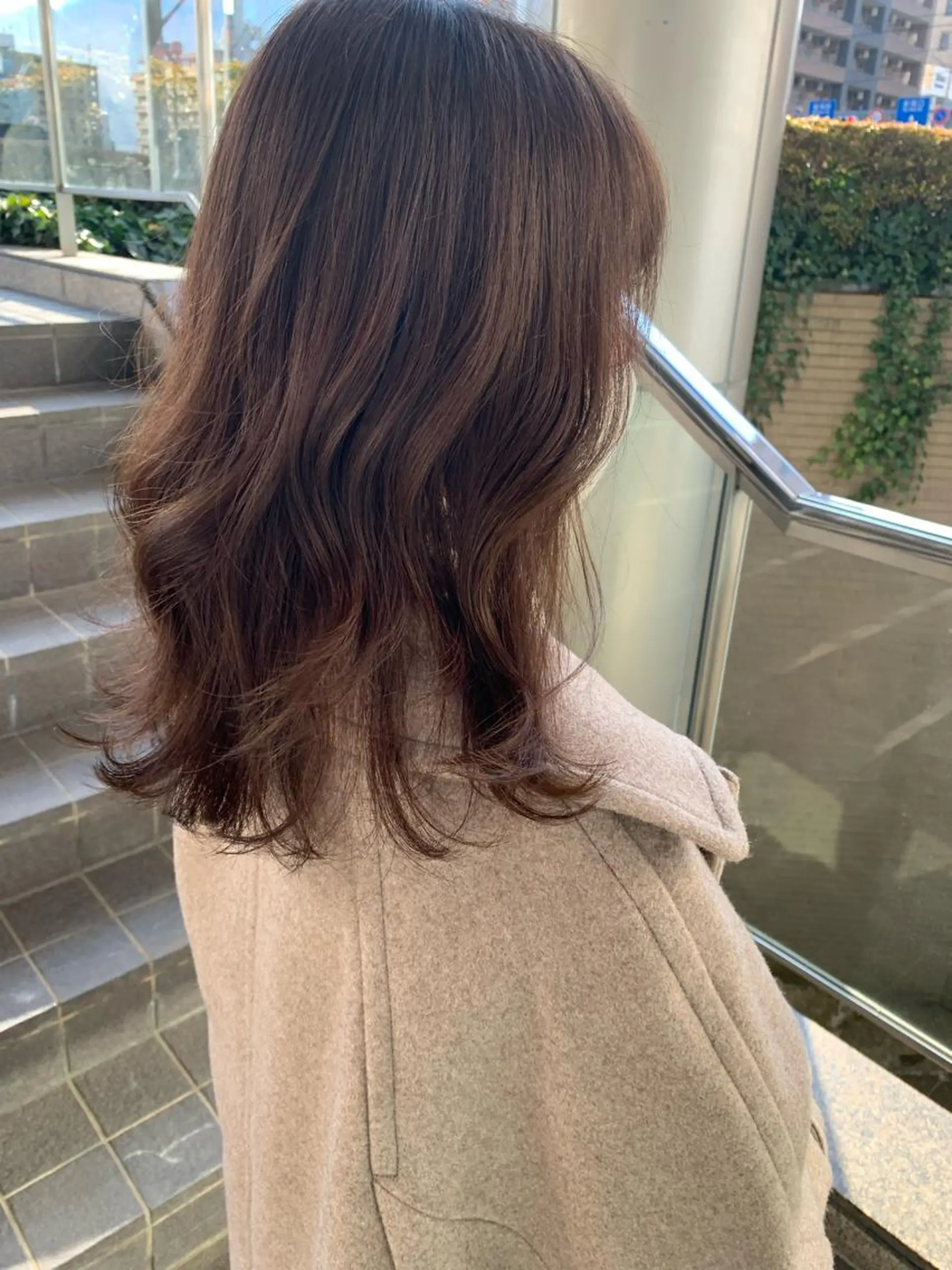 セミロング カラー flocci🌙 フロクシのヘアスタイル