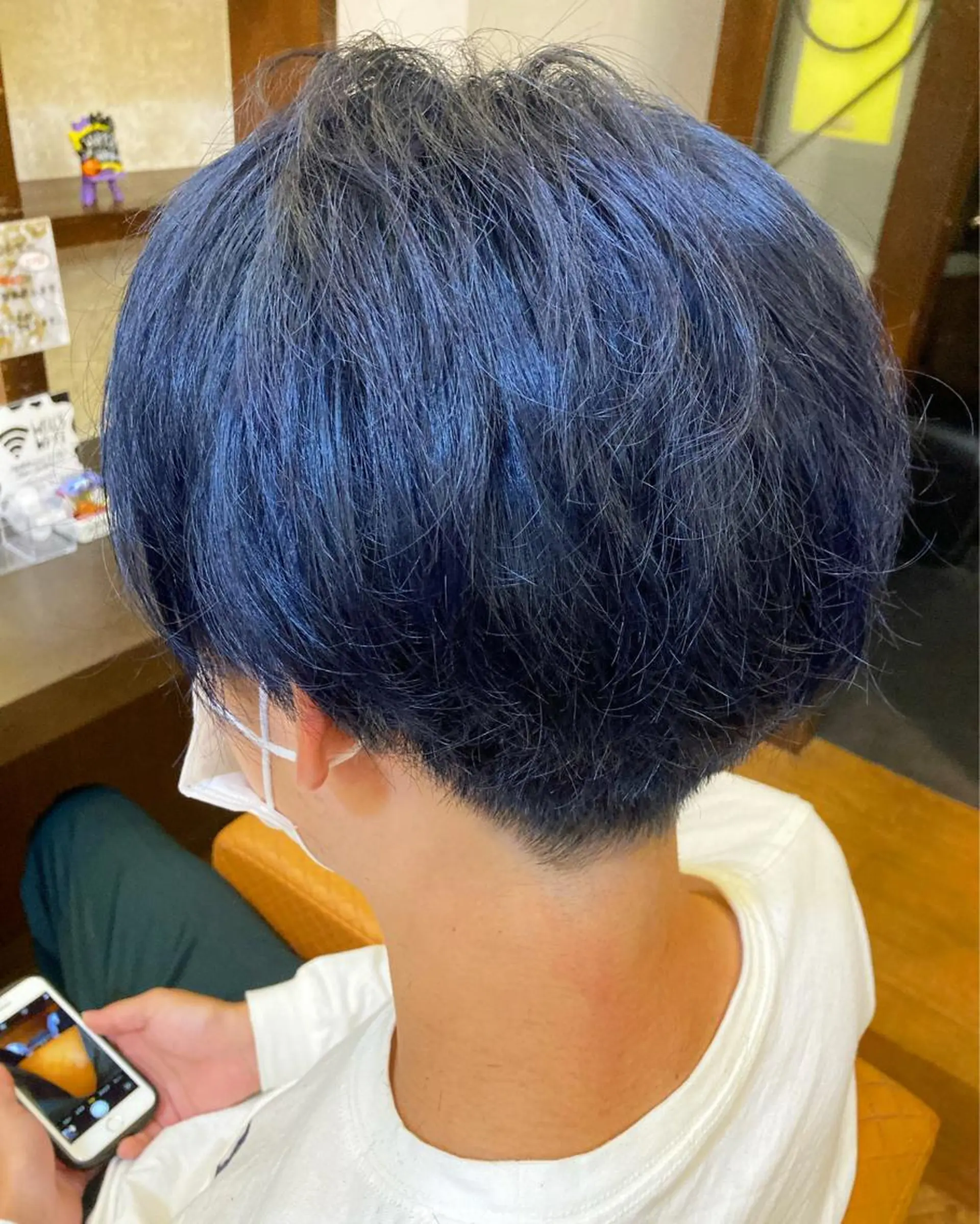 カラー メンズ ヘアカラー トリートメント WEST✂︎AKI HIRO✂︎大和高田のヘアスタイル