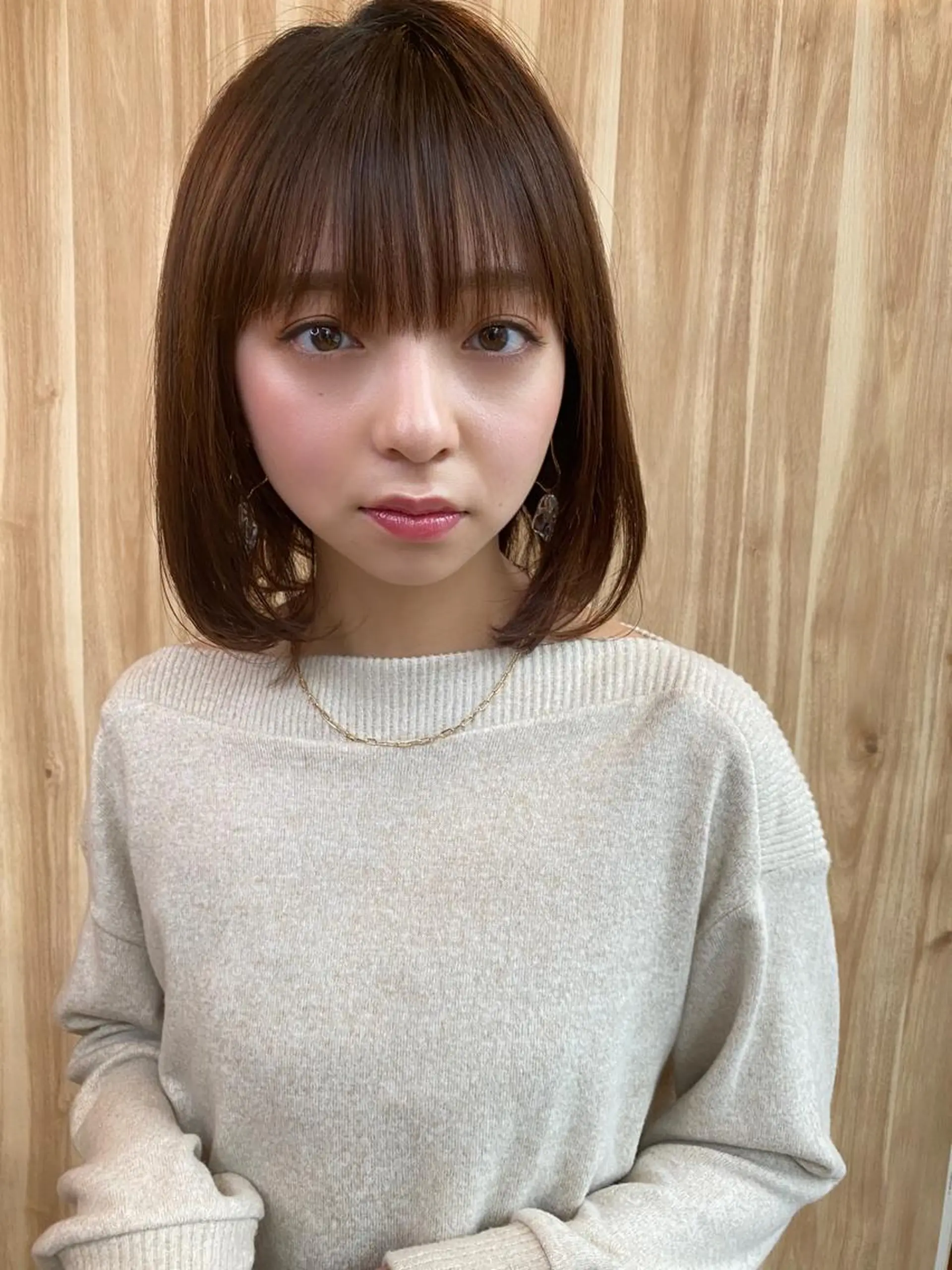 ミディアム カット トリートメント ヒラヤマ ユウスケのヘアスタイル