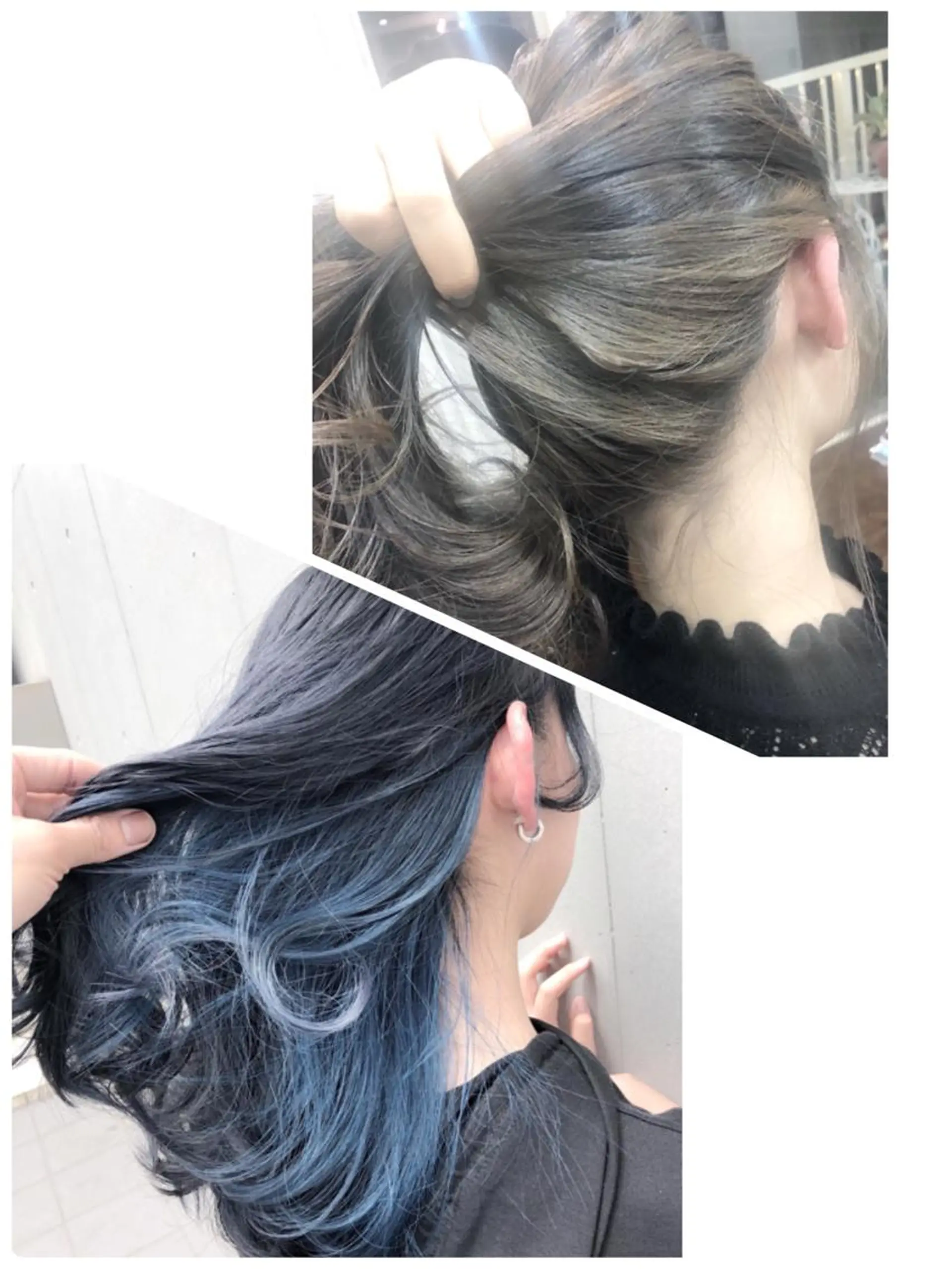 カラー インナーカラー ヘアカラー トリートメント ヘッドスパ グレージュ/髪質改善 Yamato.hのヘアスタイル