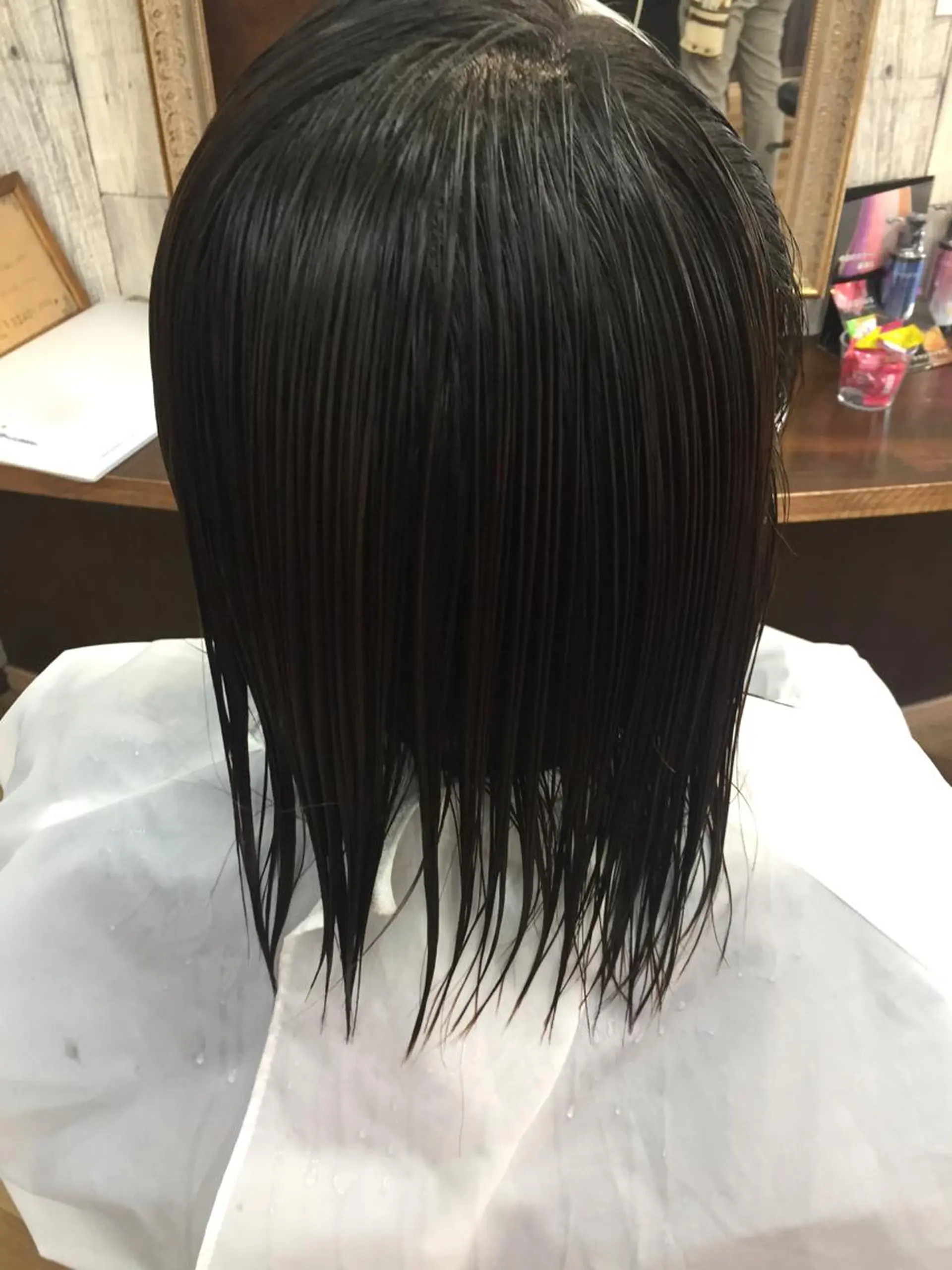 中山 ルミ子のヘアスタイル