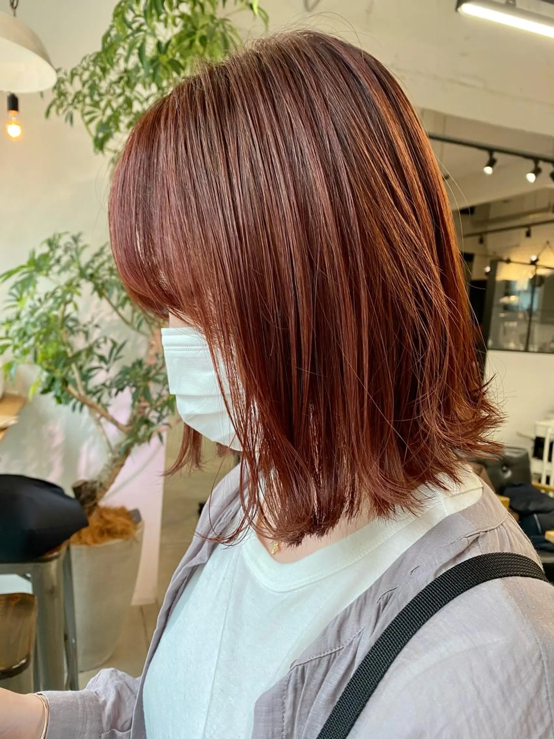 ミディアム カラー 艶髪🌟髪質改善✨ Zinaヤマダ チサのヘアスタイル