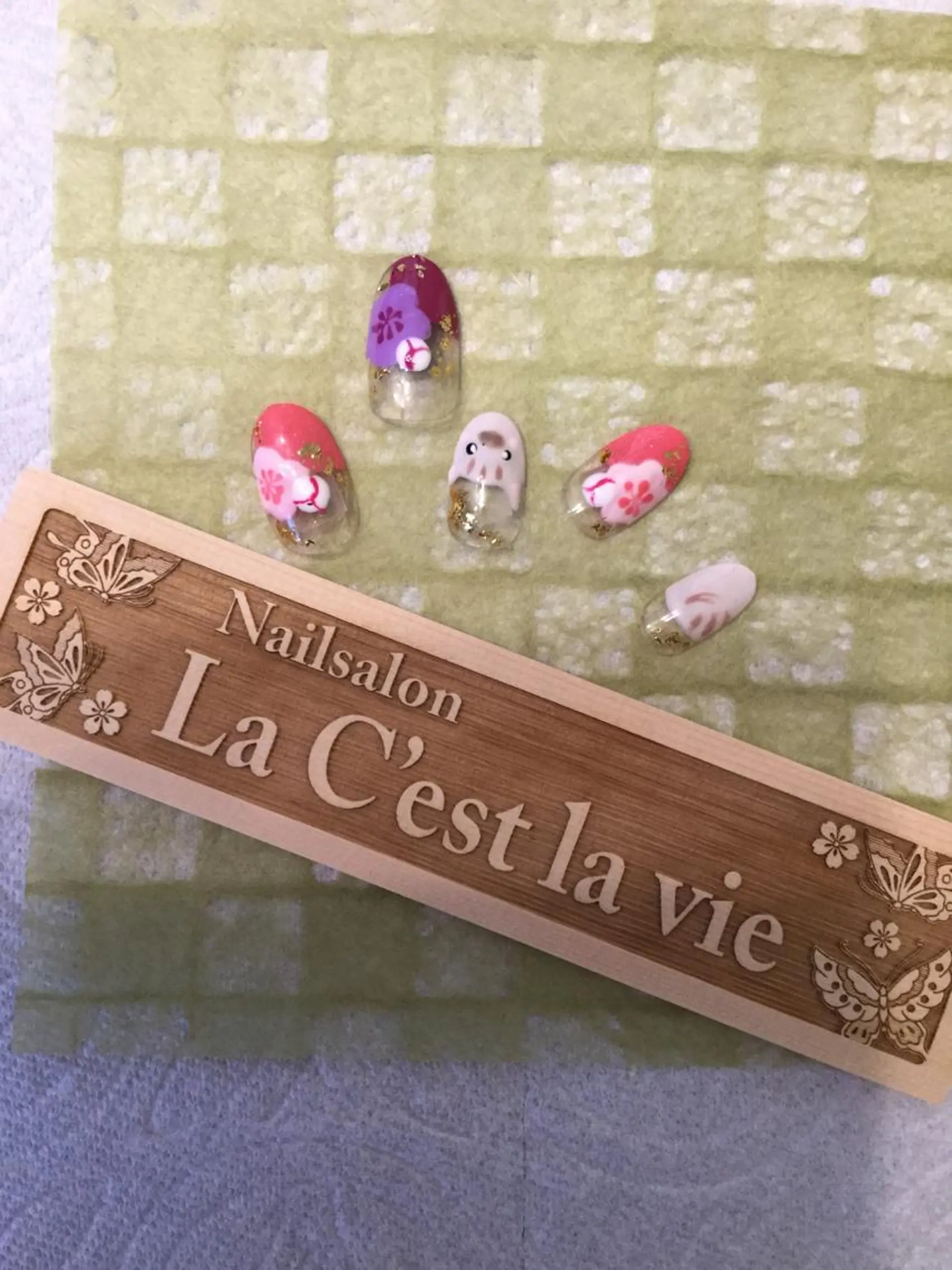 ネイル nailsalon ラセラヴィのネイルデザイン