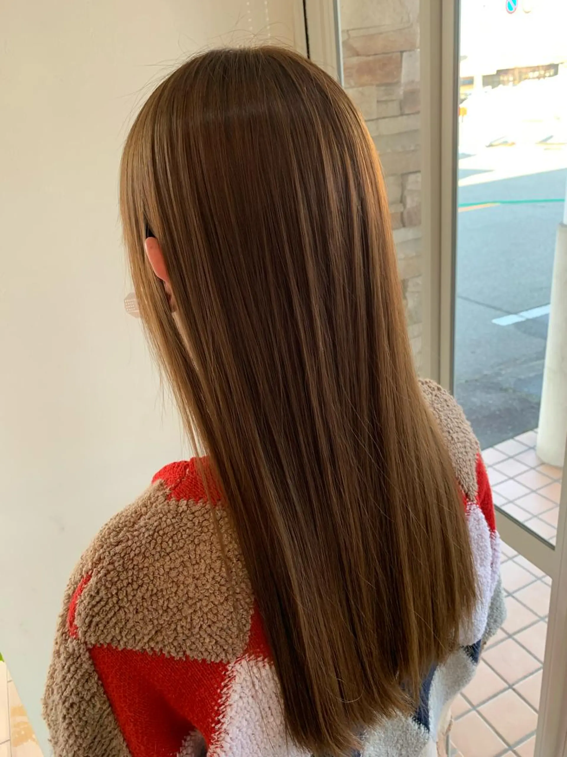 カラー 柴田 結衣のヘアスタイル