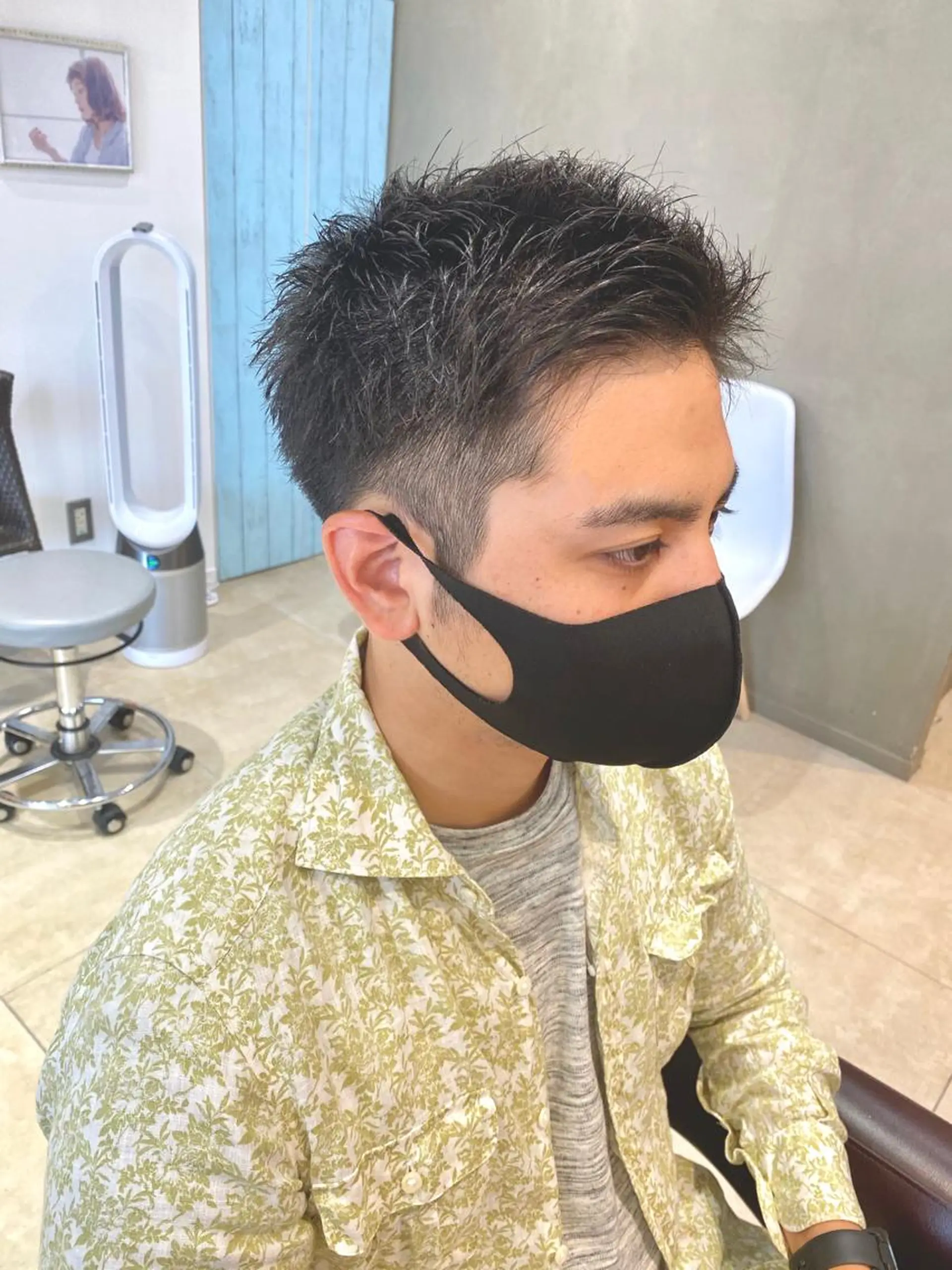 ショート メンズ Elle✂︎ Riinaのヘアスタイル