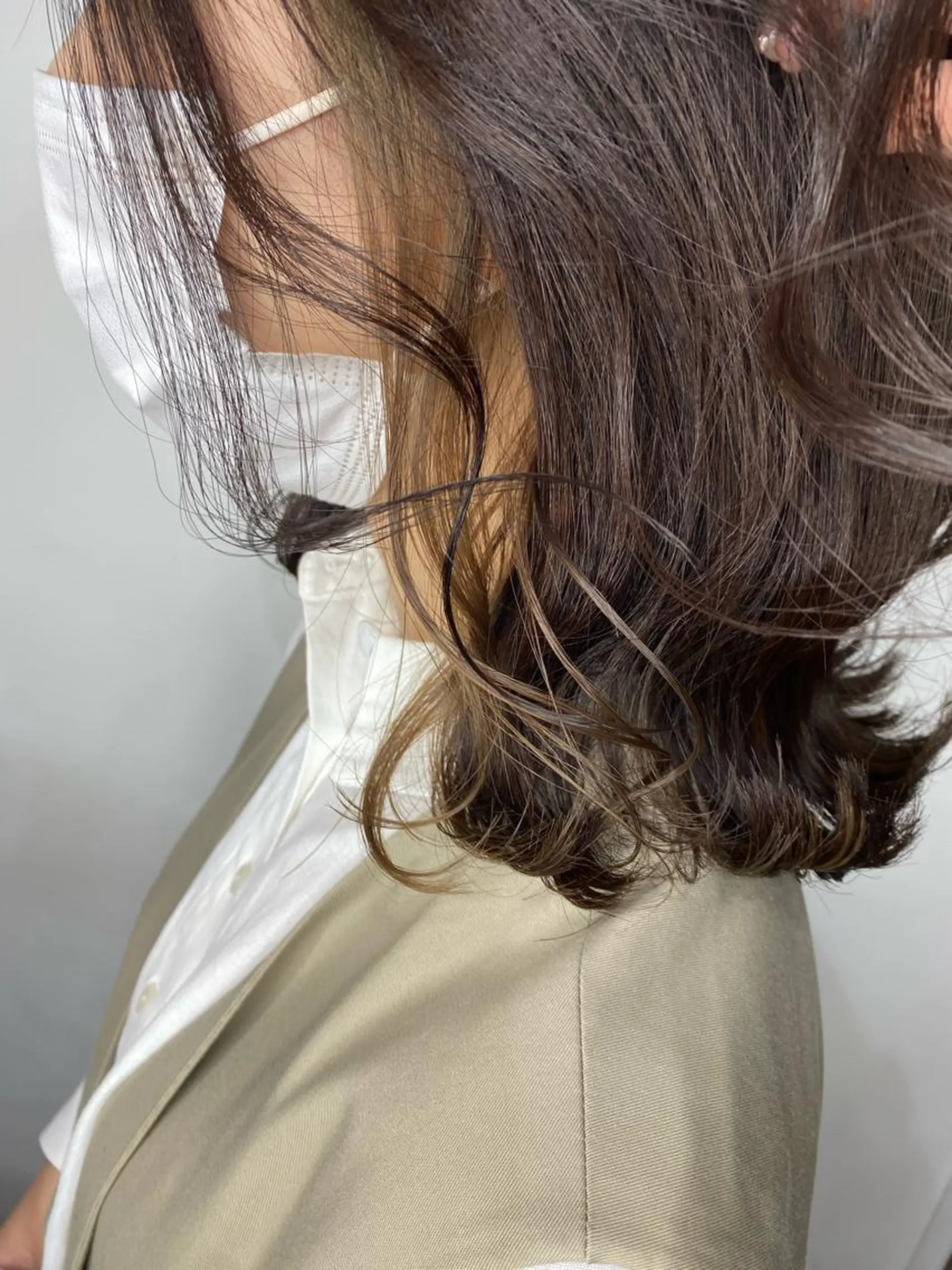 ミディアム 髪質改善サロン🫧 戎谷栞菜のヘアスタイル